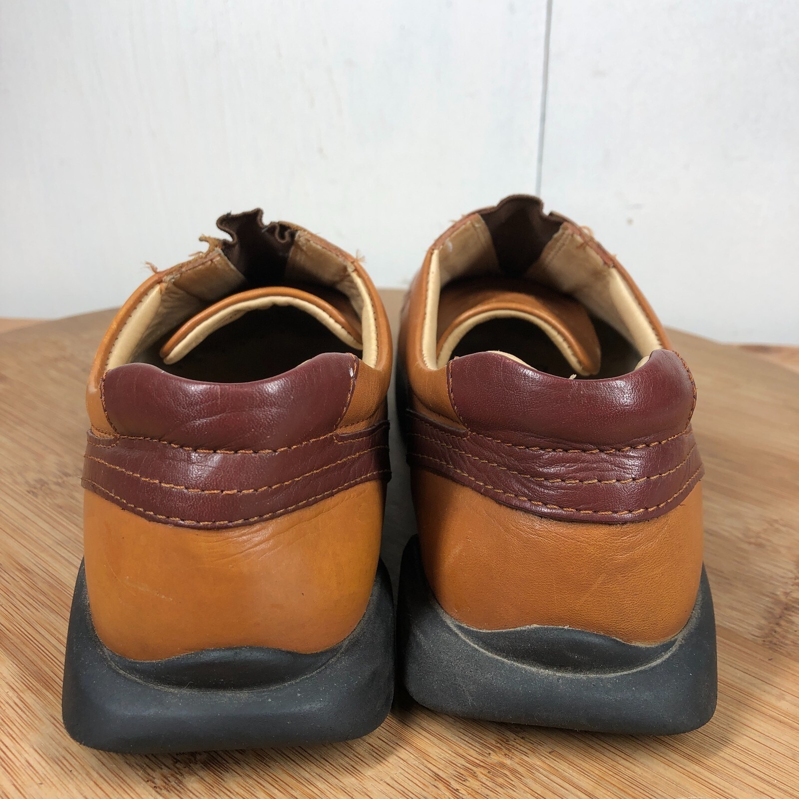 Birkenstock betula womens size 6 shoes Brown Leather Slip On Casual sneakers