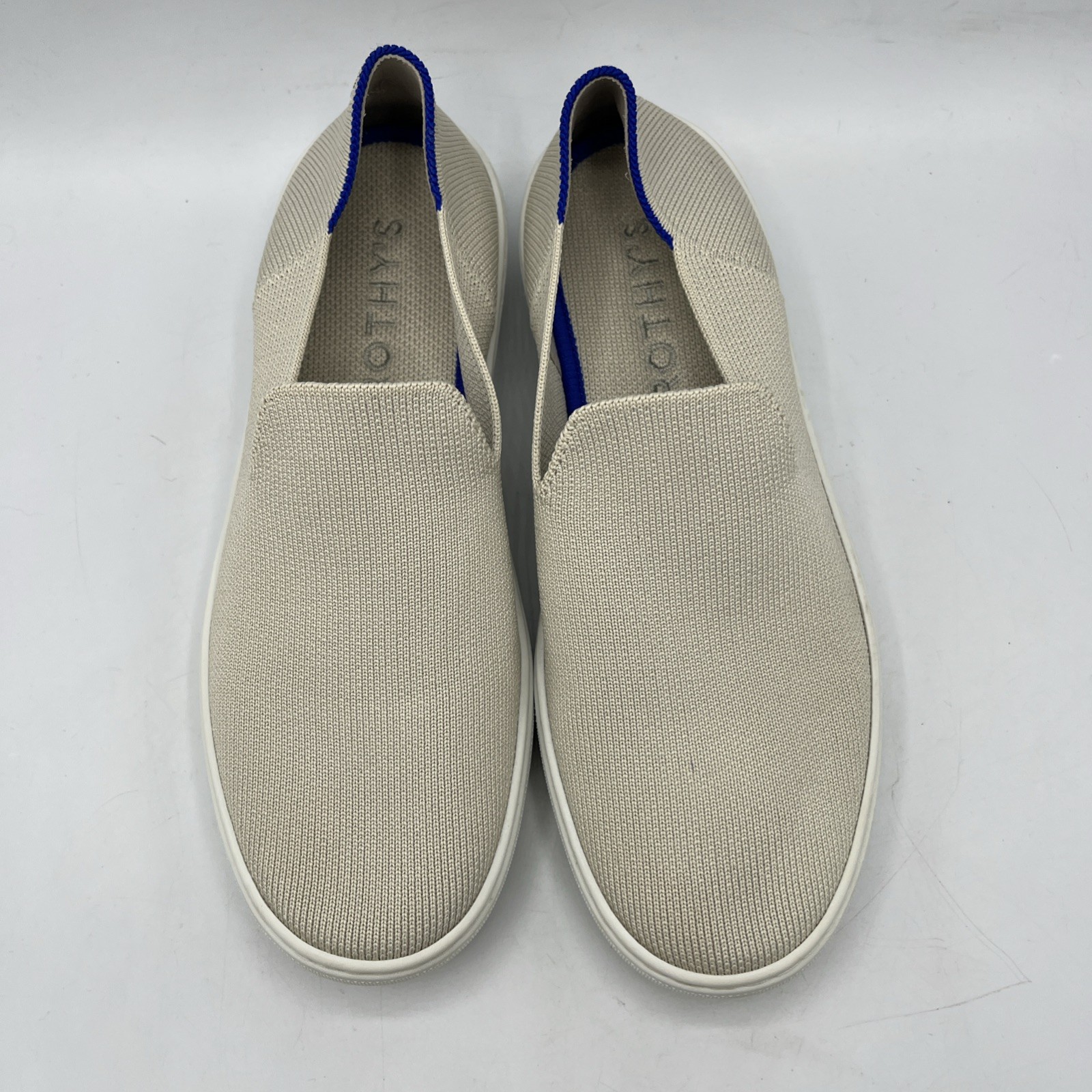 Rothy’s The Original Slip On Sneaker Women’s Size 6.5 Low Top Flat Off White