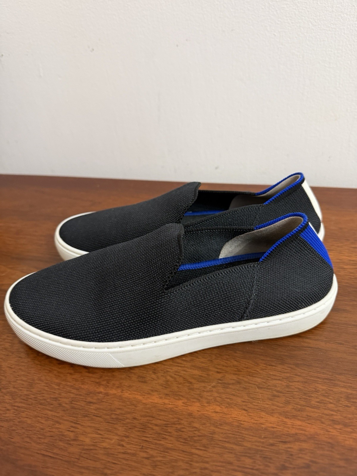 Rothy’s Women’s Black The Original Slip On Sneaker Size 7 $99