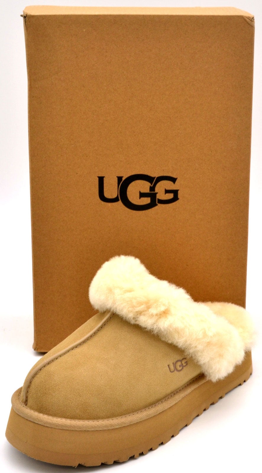 UGG Womens Disquette Clog | Sand | 1122550-SAN | Authentic New