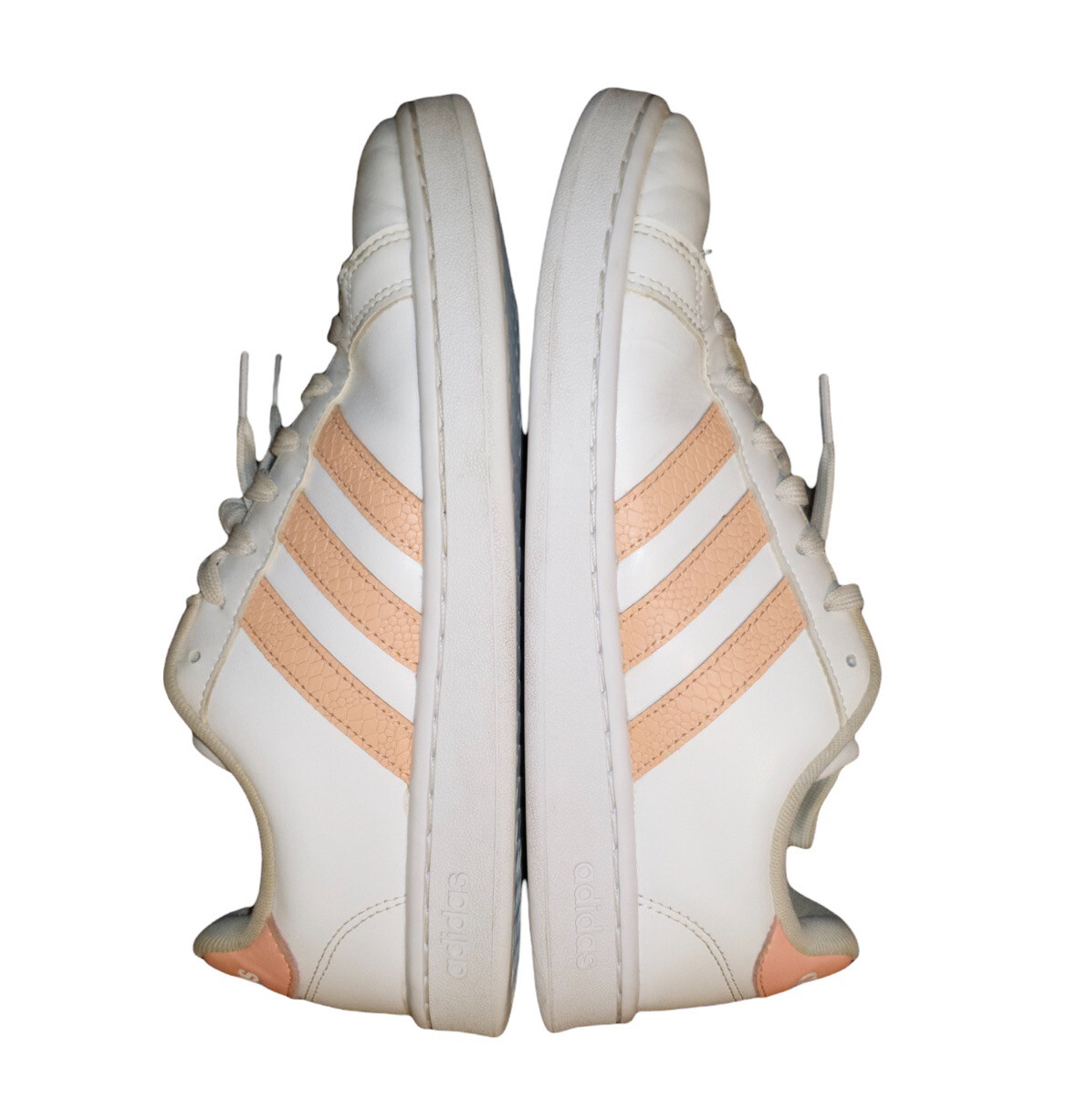 adidas Grand Court Sneaker Pink White Sneakers Women’s Size 9