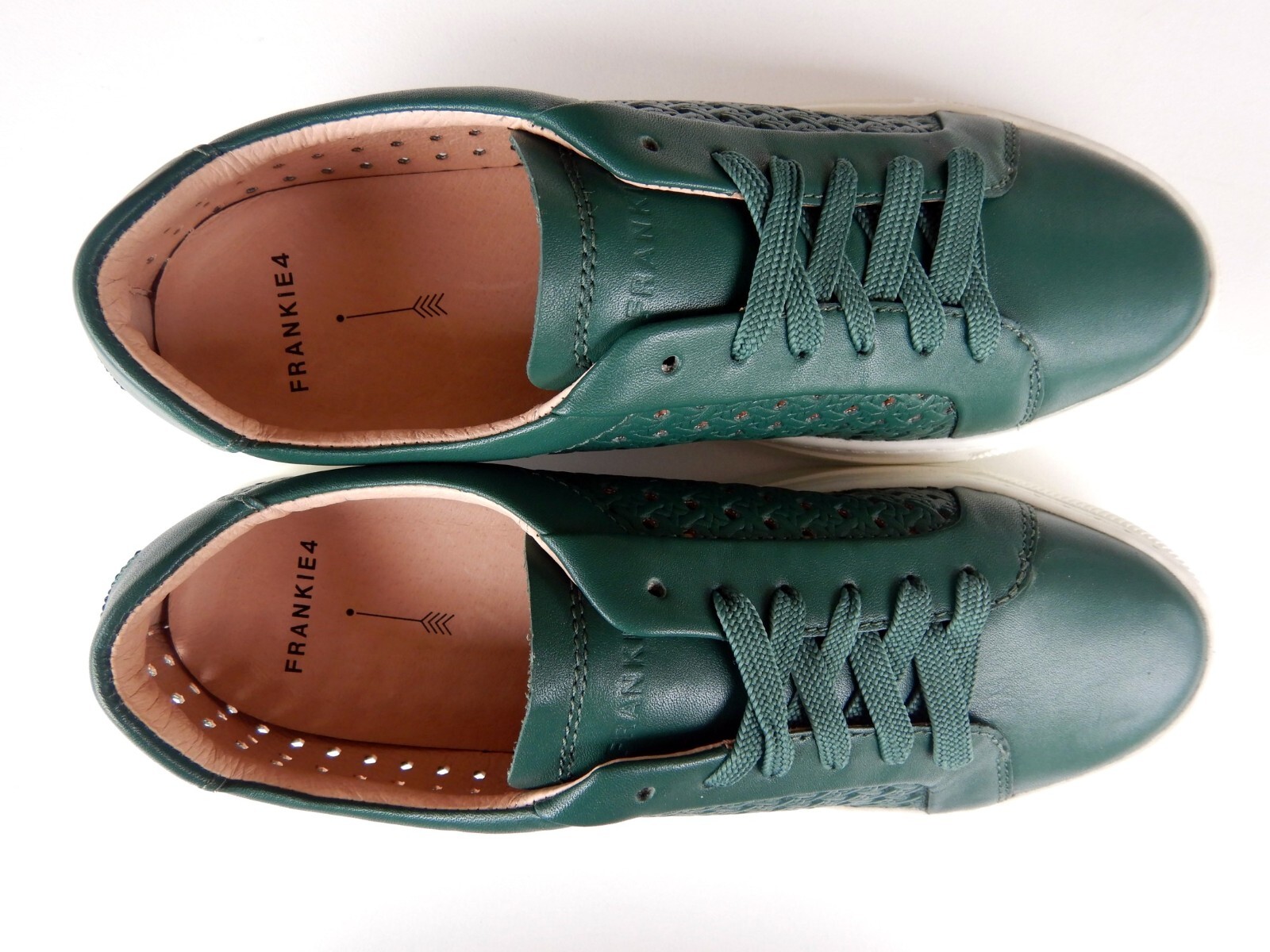 Frankie4 Mim IV Spring Green Weave New Women’s Designer Shoes – US 8 – RRP $285