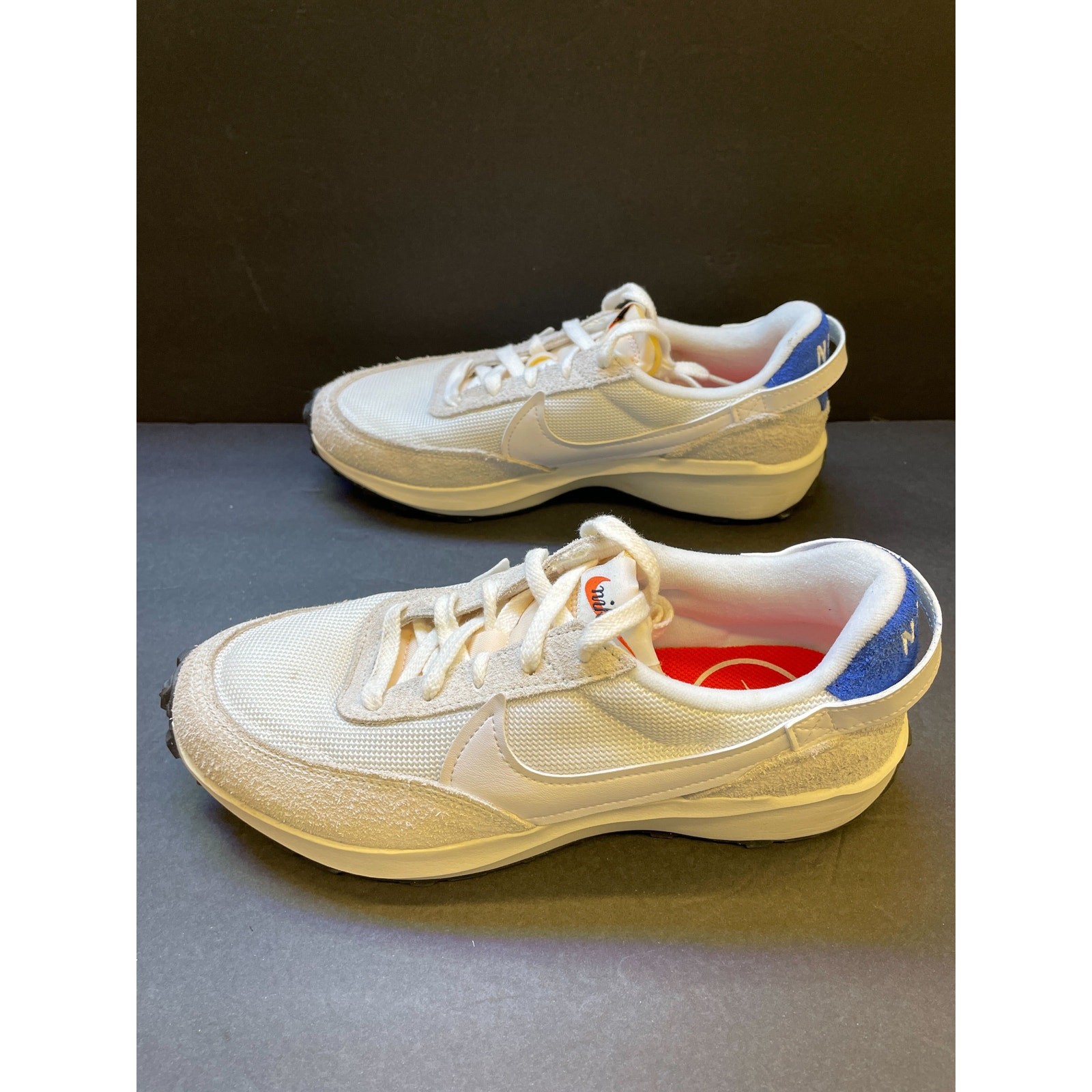 USED Nike Waffle Debut Vintage Women’s Trainers, White, 8 us