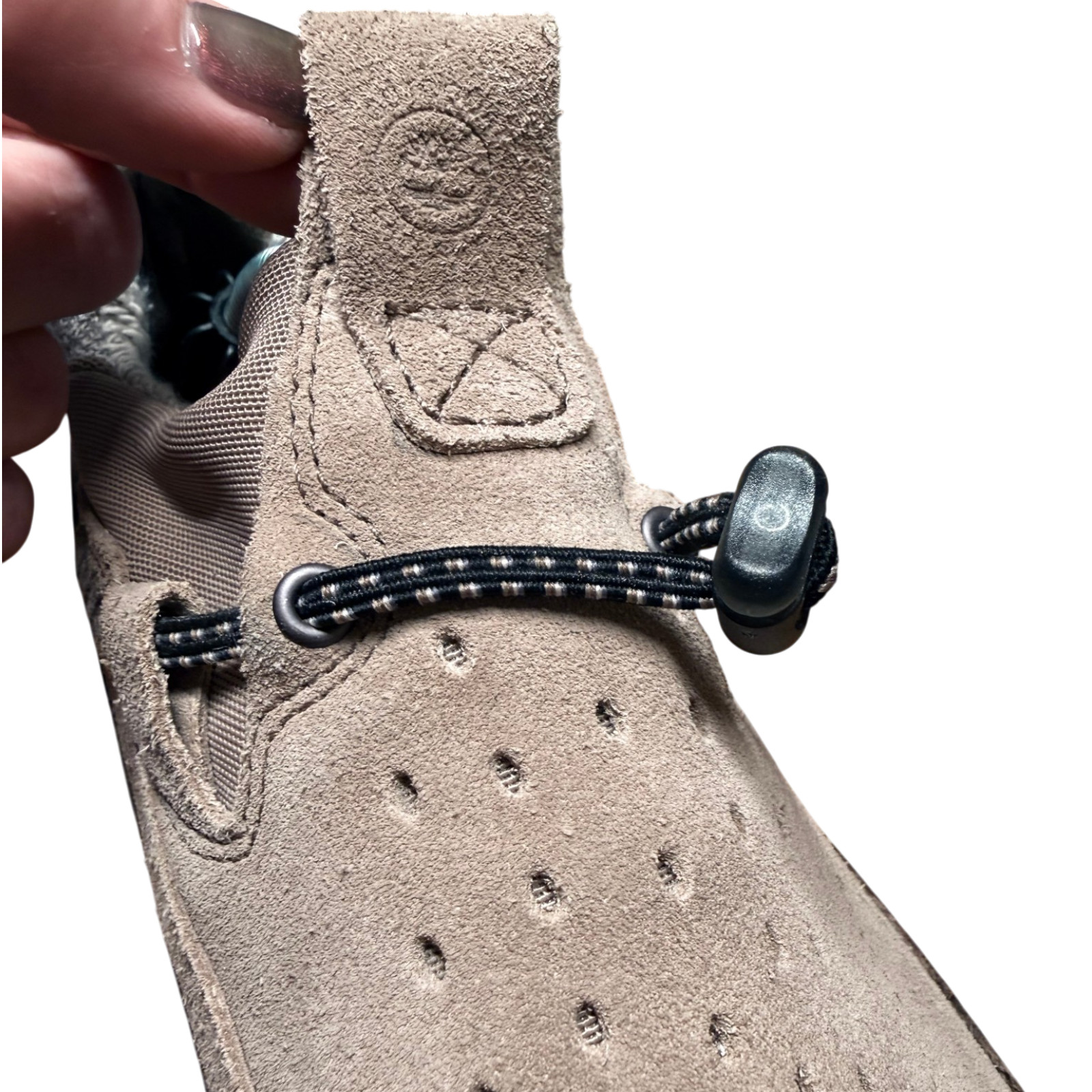 TIMBERLAND X Smartwool Power Lounger Women’s 9 Brown Suede Slip On Casual Shoes