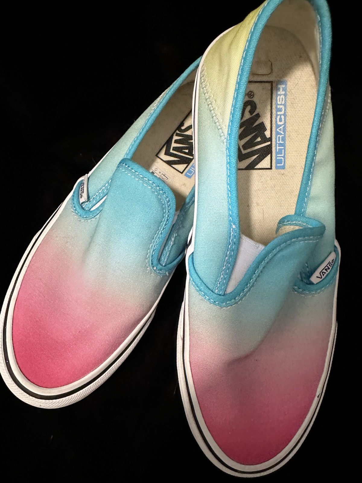 Vans Slip On Pastel ombré size 7 1/2 women’s