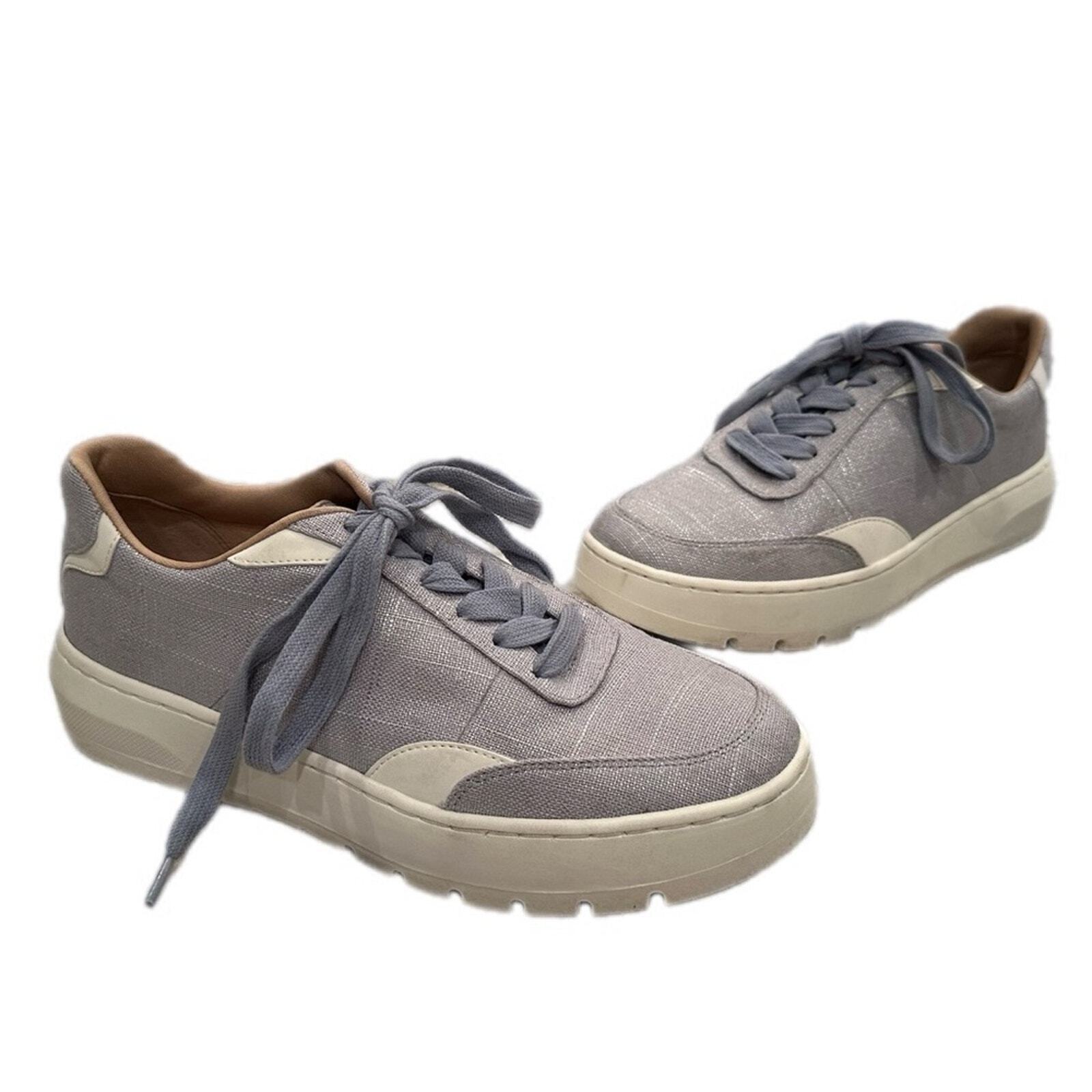 Vionic Women’s Elsa- Blue Haze Met Linen