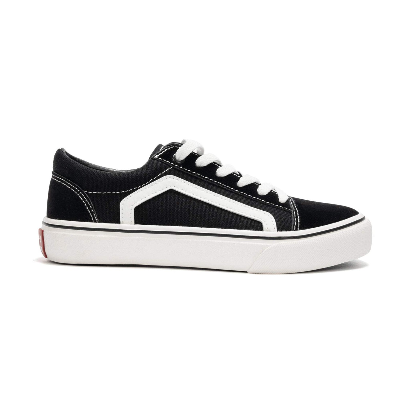 Women’s Classic Retro Canvas Faux Leather Sneakers Low Top Casual Walking Shoes