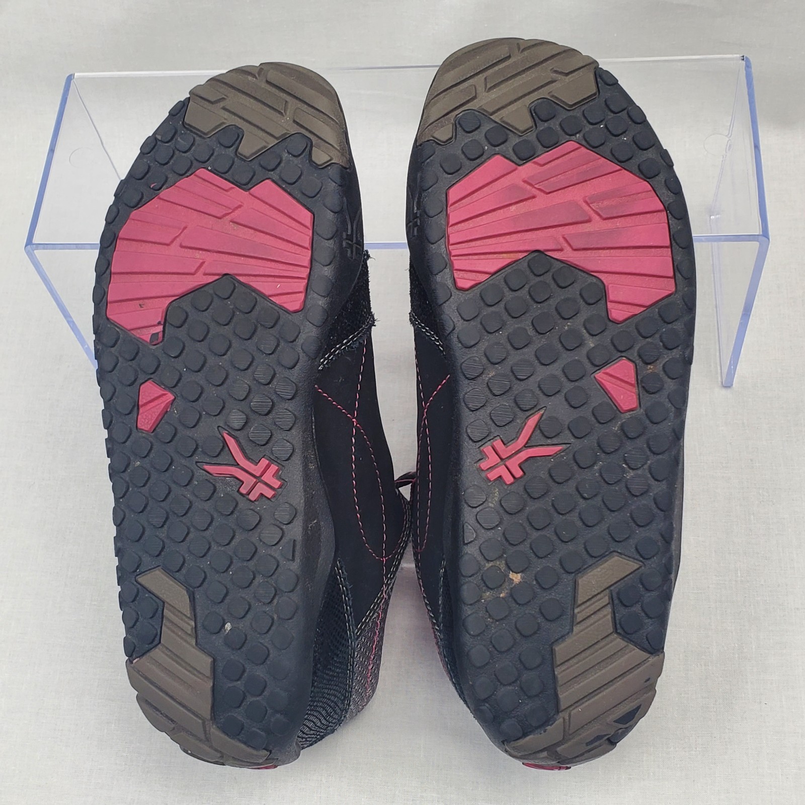 Kuru Kruzr II Hiking Walking Orthopedic Shoes Sneakers Womens Size 9 Black Pink