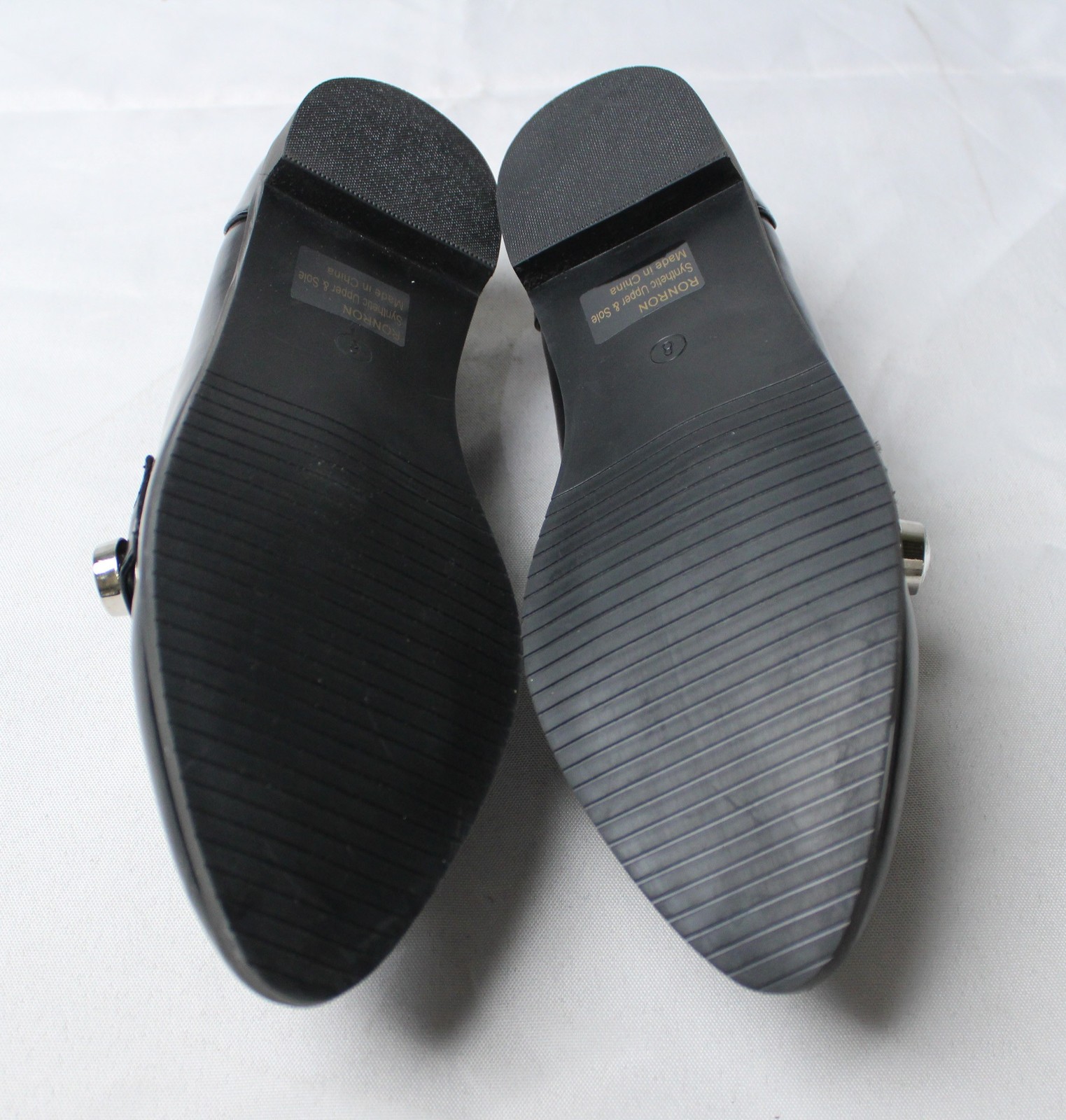 Lulus Women’s Ronron Patent Rhinestone Pointed-Toe Loafers AC2 Black US:8