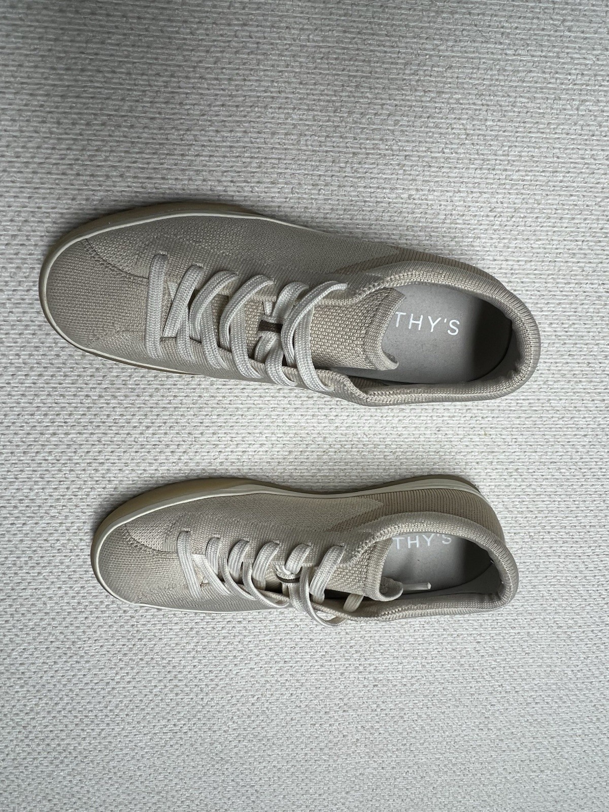 Rothy’s The Lace Up Sneakers Diamond Twill Women’s Size 7
