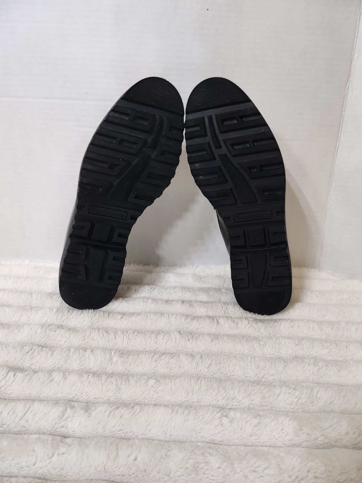 Franco Sarto Cassandra Black Patent Leather Women’s Shoes 9M Penny Loafer