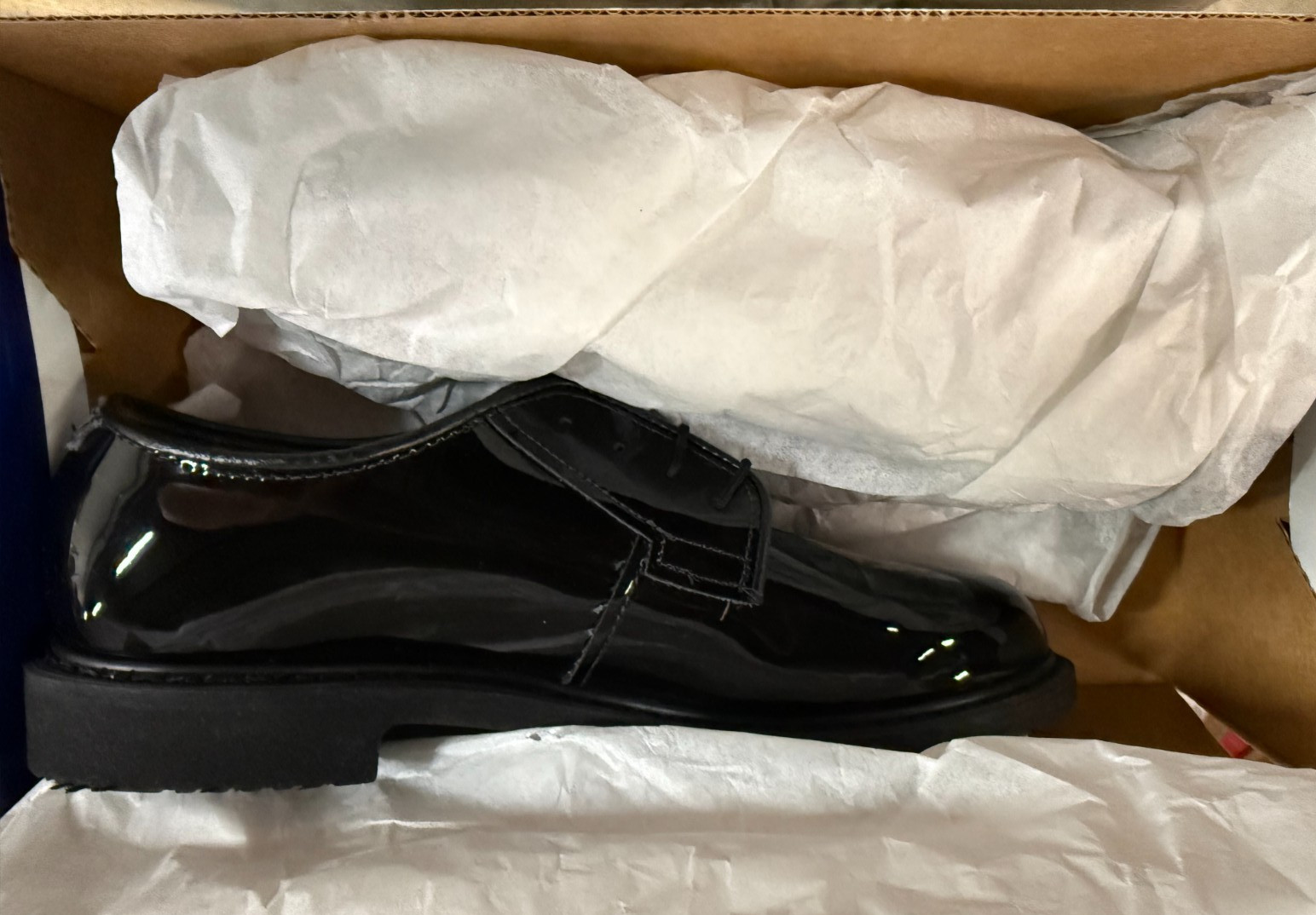 WOMEN’S BATES LITES HIGH GLOSS DUTY Military Oxford Shoes BLACK – ALL Sizes New