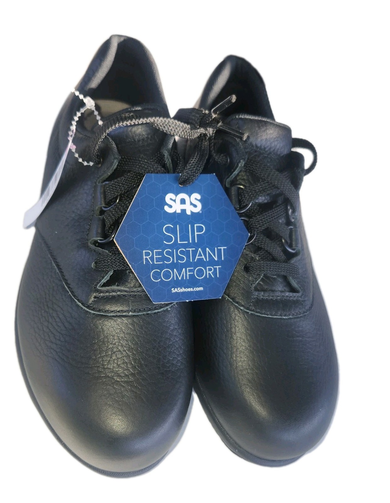 New SAS Liberty Slip-Resistant Black Women’s Shoes Sz 6WW $198