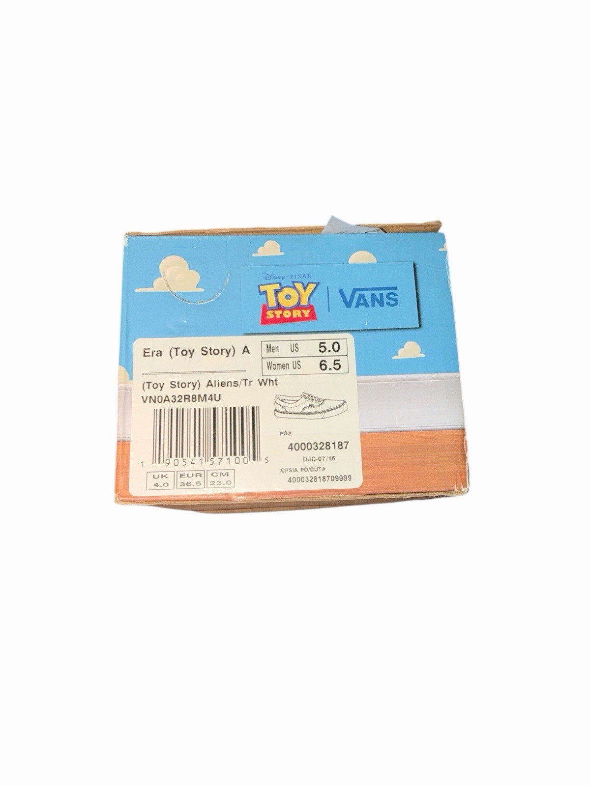 Vans Era | Disney Pixar Toy Story Alien Glow in Dark Sneakers Size M (5) W (6.5)