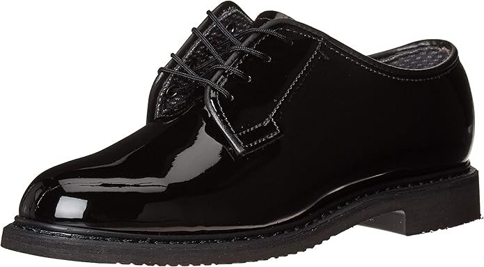 WOMEN’S BATES LITES HIGH GLOSS DUTY Military Oxford Shoes BLACK – ALL Sizes New