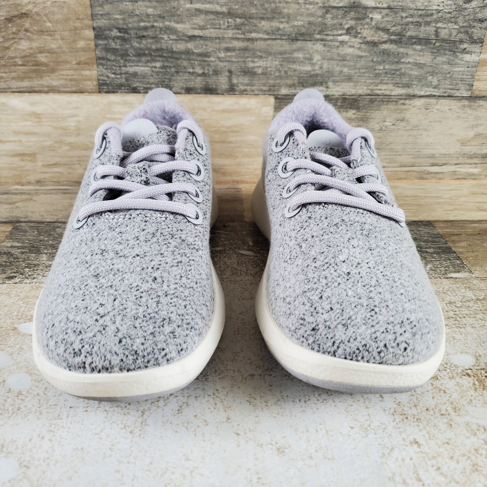Allbirds Wool Runner Mizzles Womens Running Shoes Sz 9 Dark Gray Lace Up Sneaker