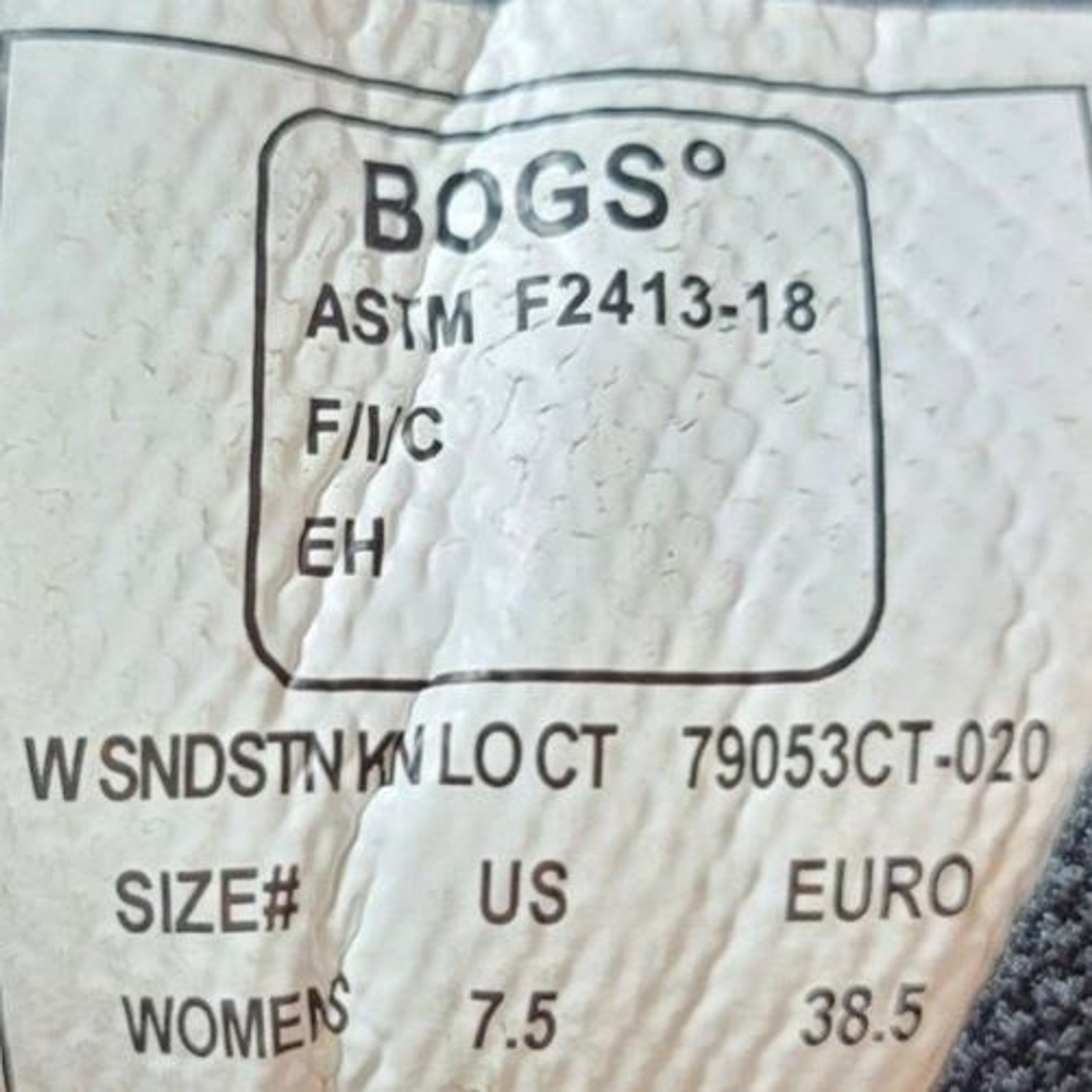 Bogs Womens Size 7.5 Sandstone Low TR Composite Safety Toe Work Shoes Sneakers