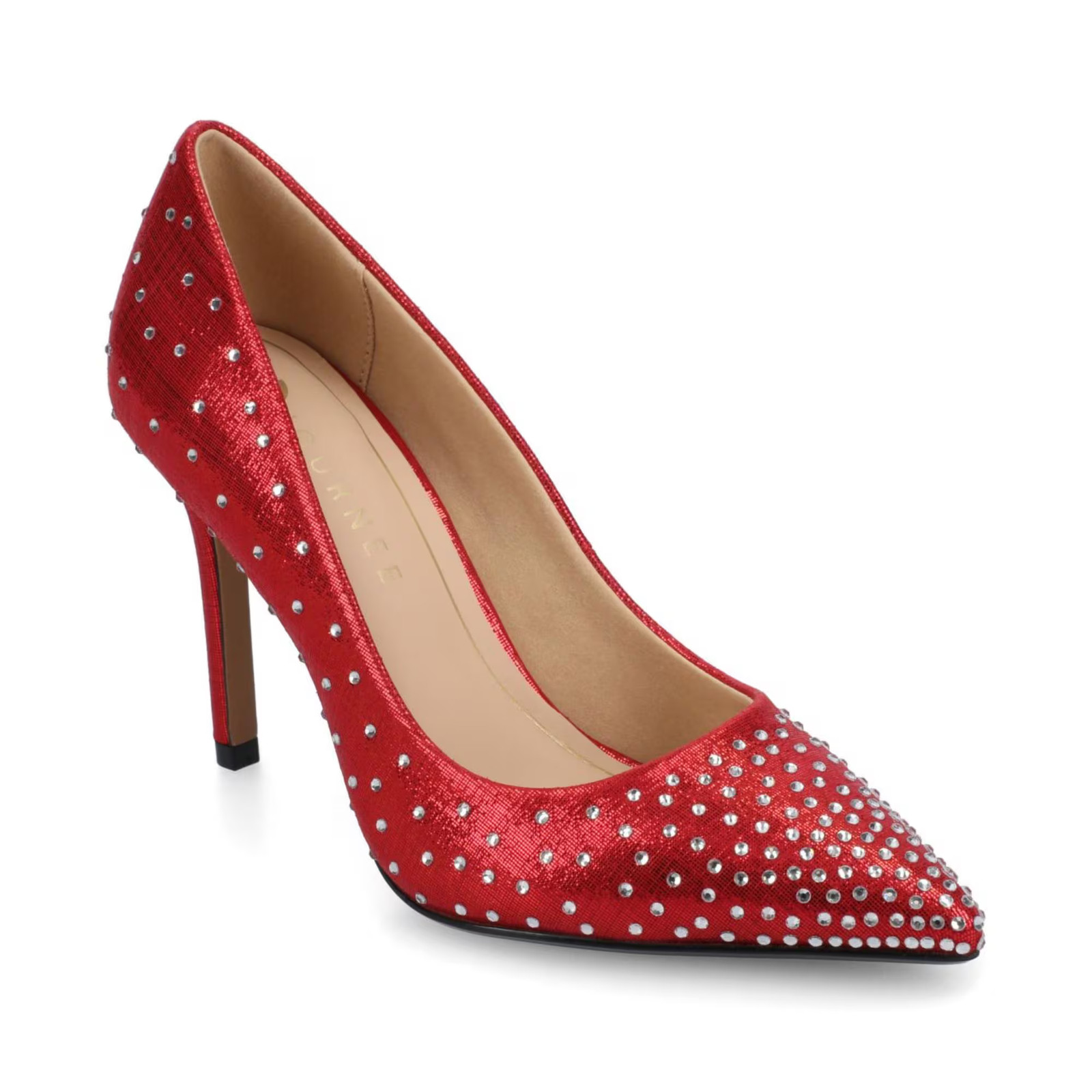 Women’s Journee Collection Venus Pointed Toe Stiletto Pumps Red
