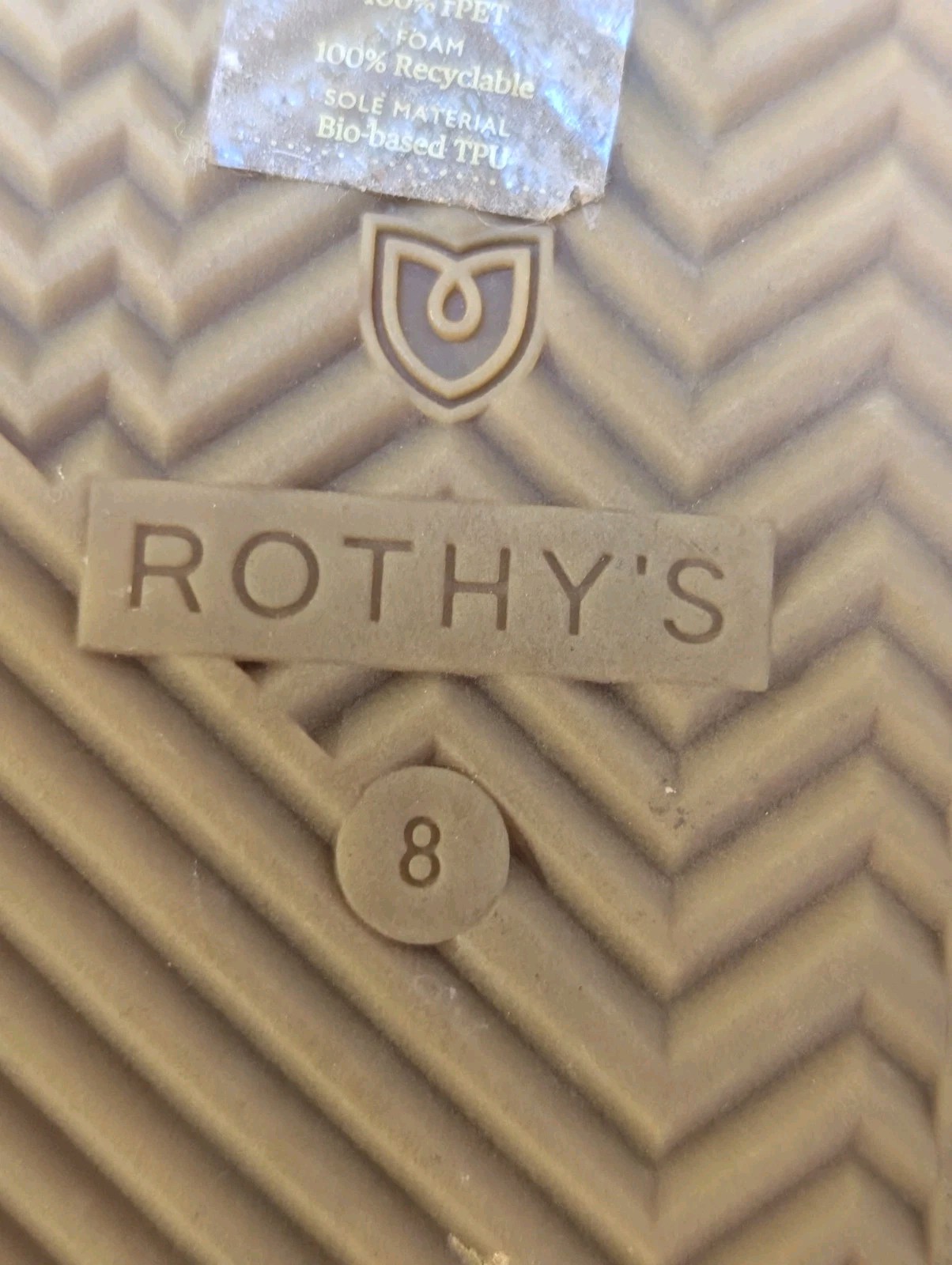 Rothy’s The Lace Up Sneaker Womens 8 Blonde Ivory Knit Comfort Low Top Shoes