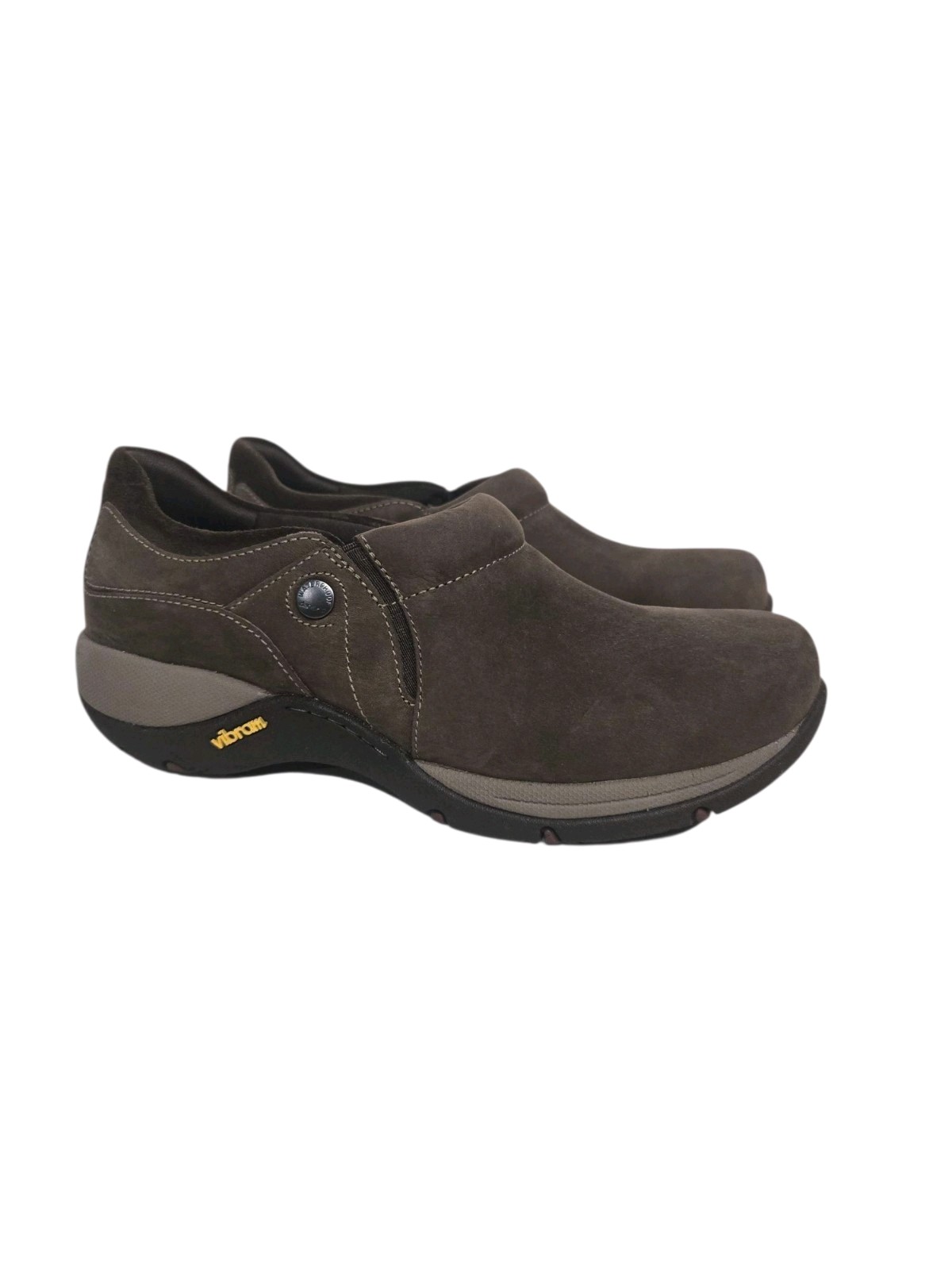 Dansko Patti Brown Nubuck Leather Comfort Virbram Sneakers Women’s 6-6.5 36