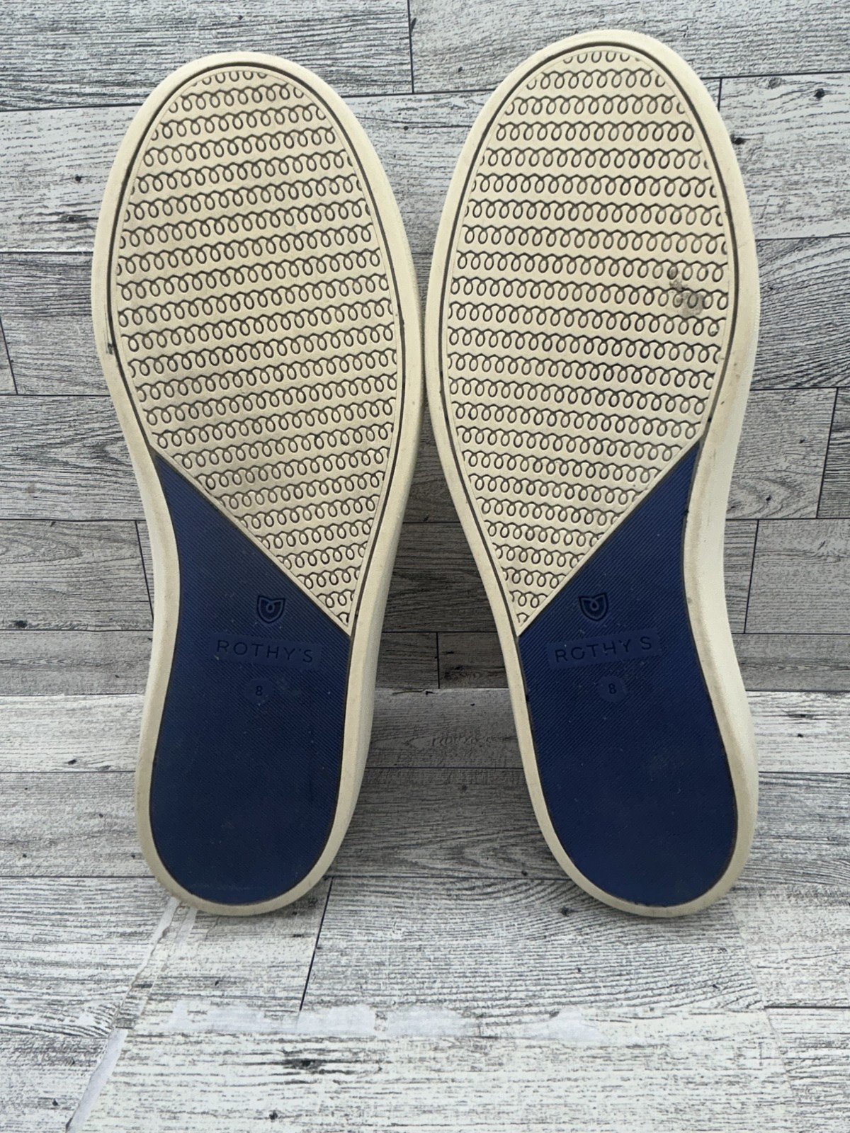 Rothys Shoes Womens Size 8 High Top Knit Slip On Casual Eco Friendly Sustainable