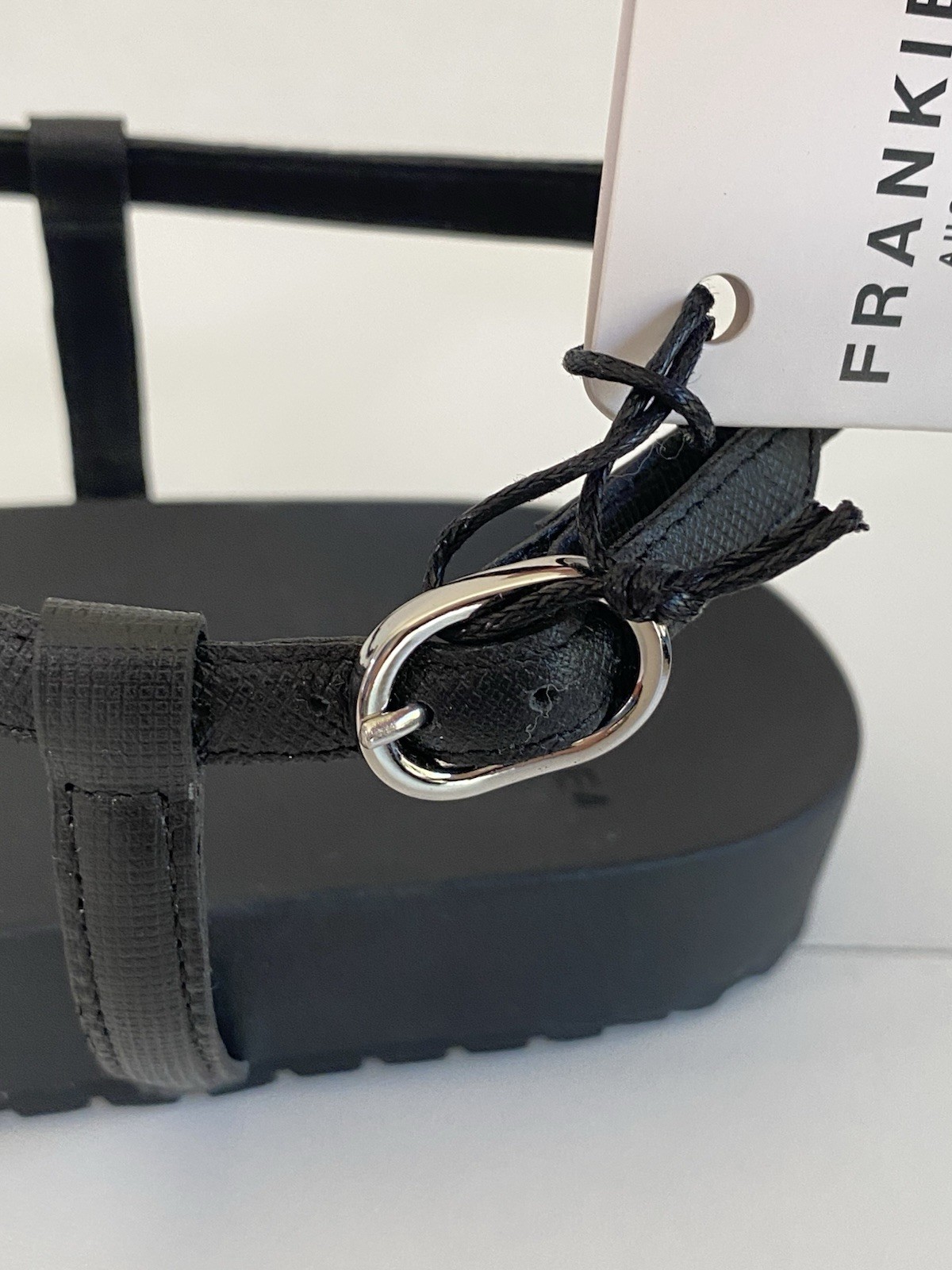 Frankie4 Bondi Sandals Women’s 13 Black $150 Waterproof Ankle Strap Podiatrist