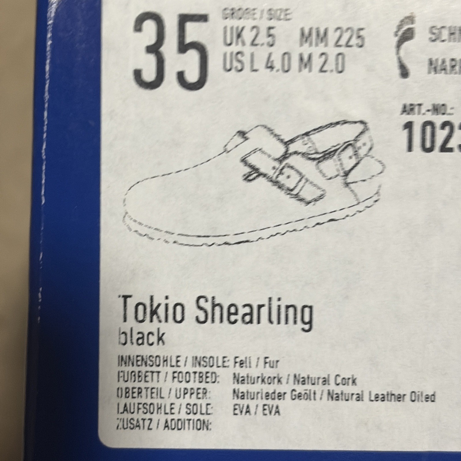 Birkenstock Tokio Shearling Black Natural Leather oiled clogs – US Women size 4