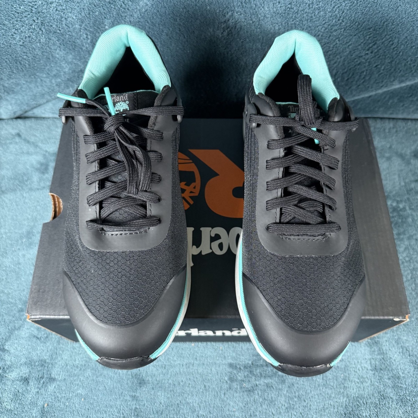Timberland PRO Drivetrain Composite Safety Toe Black/Turquoise Women’s Size 7.5