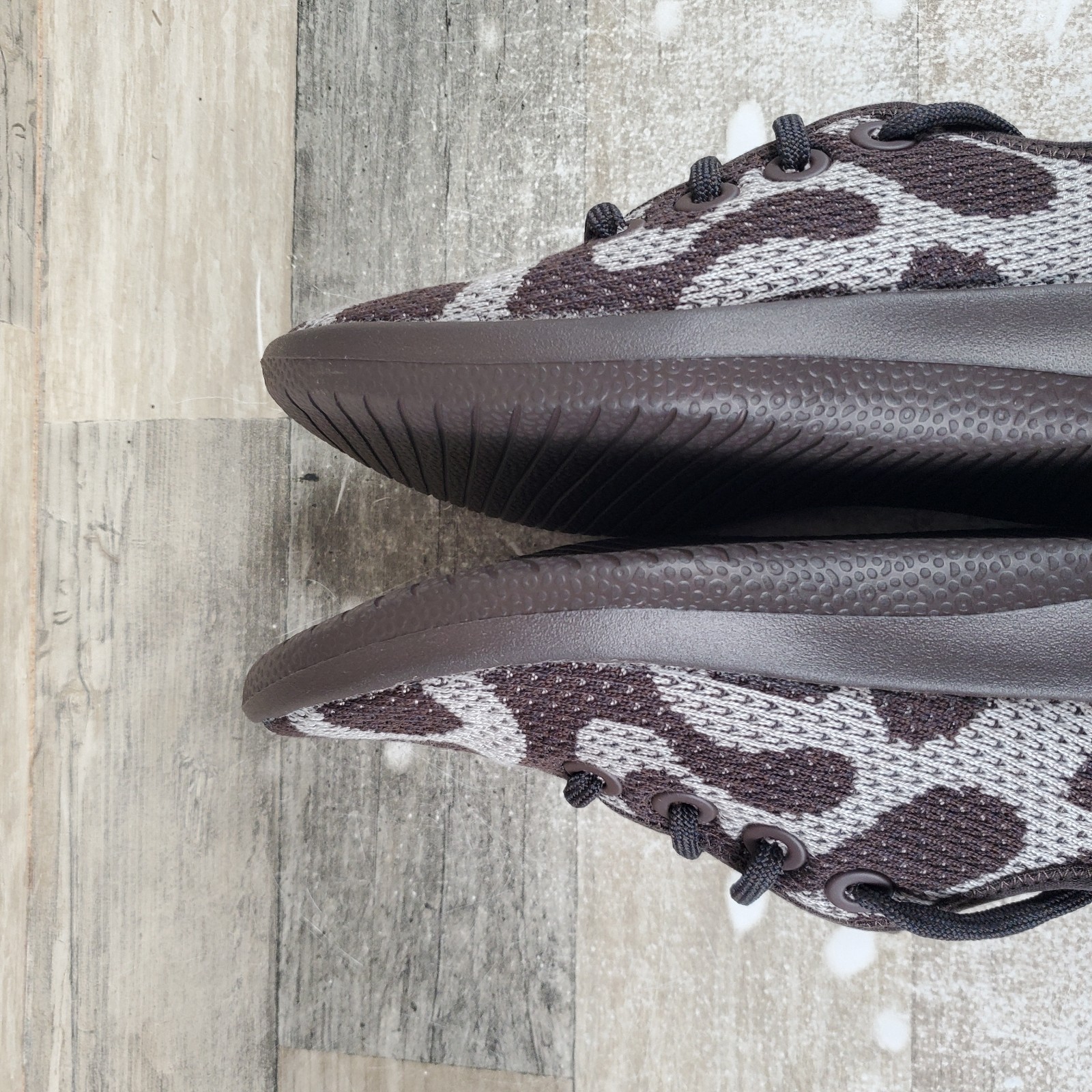 Allbirds Tree Runners Womens Shoe Sz 5 Athletic Brown Camo Fungi Lace-Up Sneaker