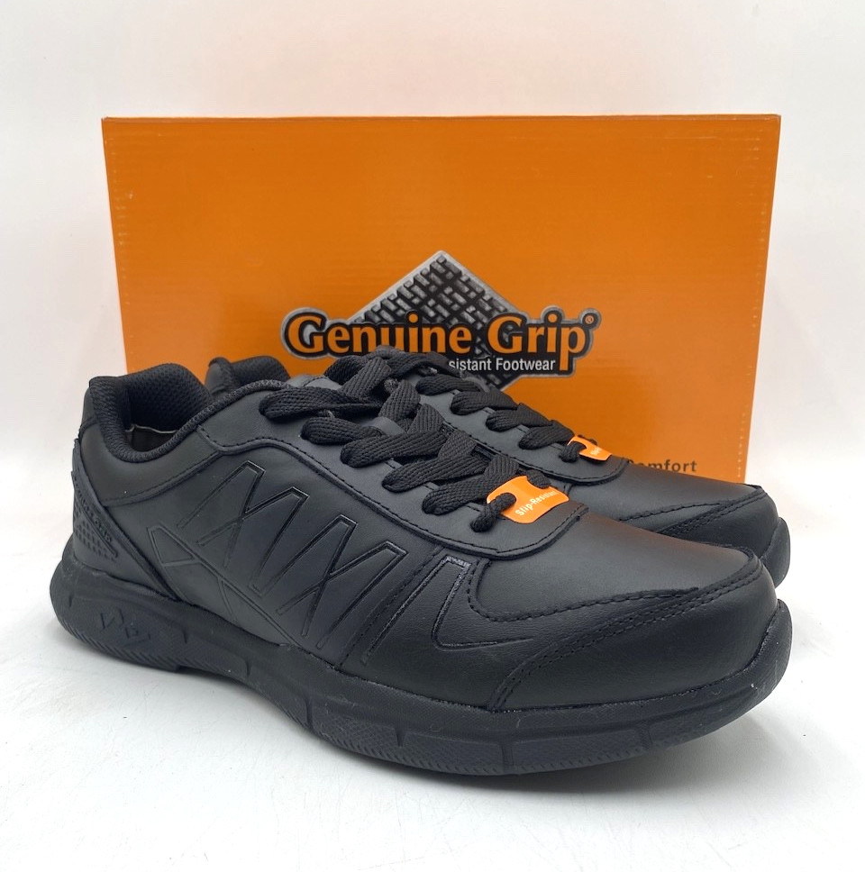 Genuine Grip 160 Women’s NEW Slip-Resistant Comfort Shoes Black Multiple Sizes