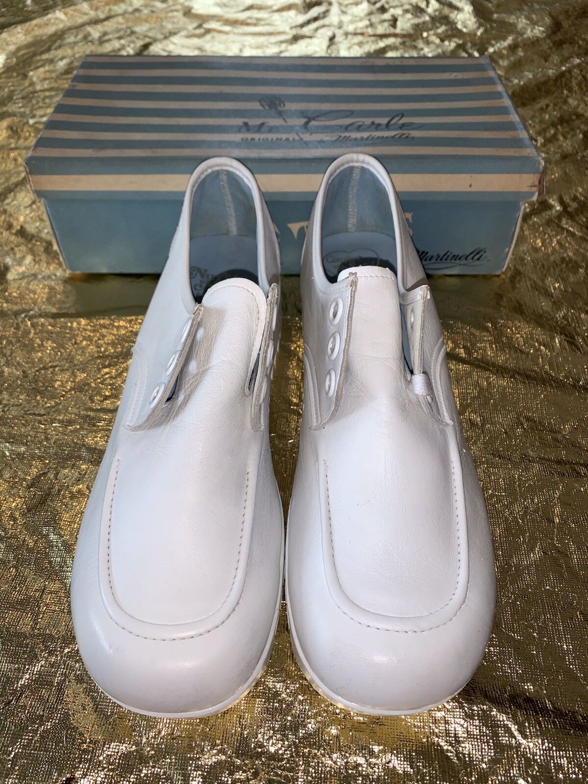 Nurse Mates Kook-Aire Cushion Shoes White Vintage Shoes Size 9 S New NWB (2)