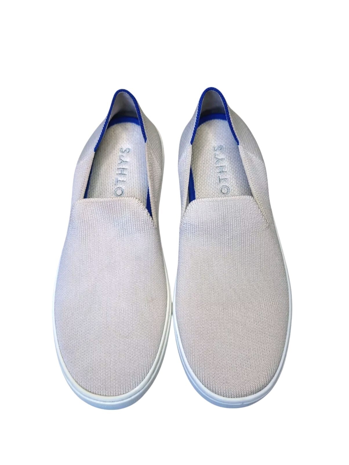 Rothy’s The City Slip On Shoes Sand Taupe Casual Walking Sneaker Women’s Size 7