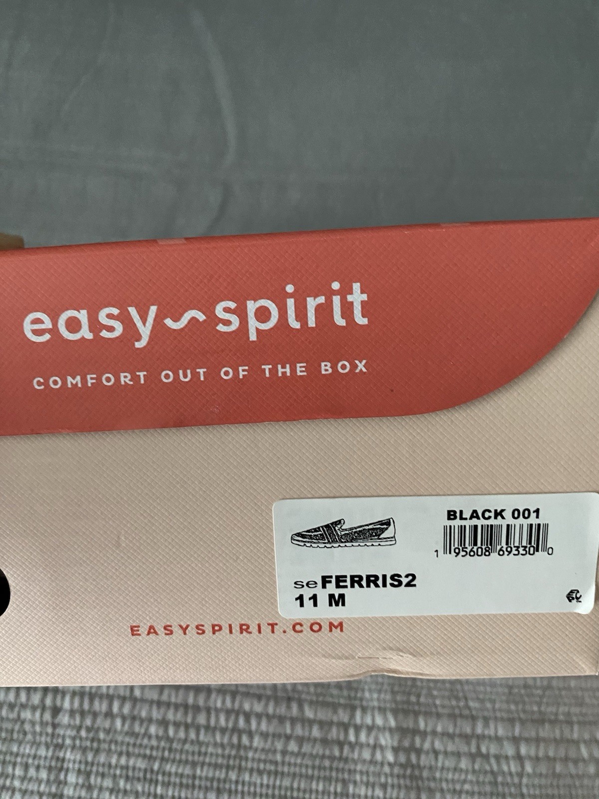 Easy Spirit Ferris2 Women’s Black Knit Slip-On Comfort Shoes Size 11 M
