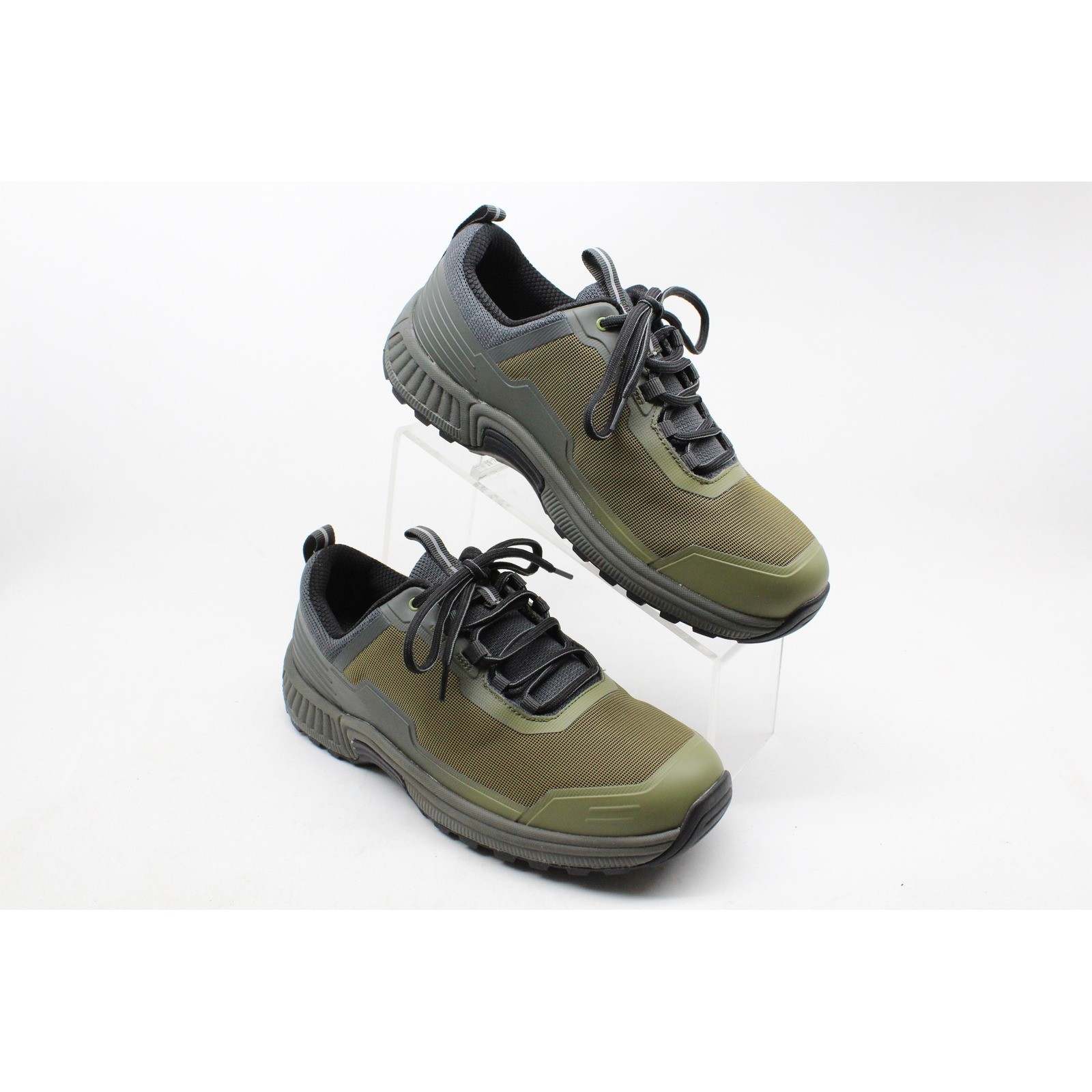Orthofeet Coral Olive Green Grey Orthopedic Walking Shoes Womens 9.5 Wide 840