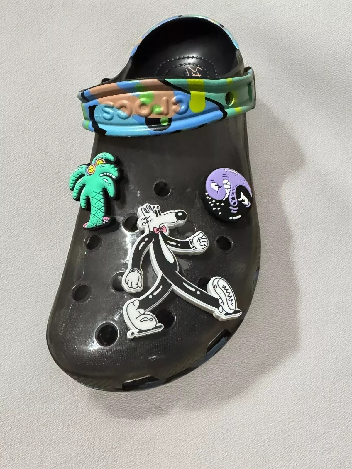 Steven Harrington Translucent Crocs Women’s Size 7