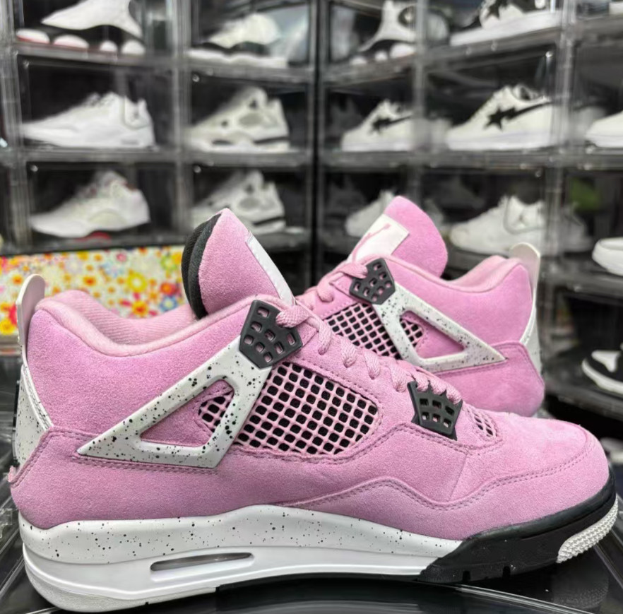 Jordan 4 “Orchid” Mid Top Retro Women’s and Men’s Basketball Shoes US 5-12