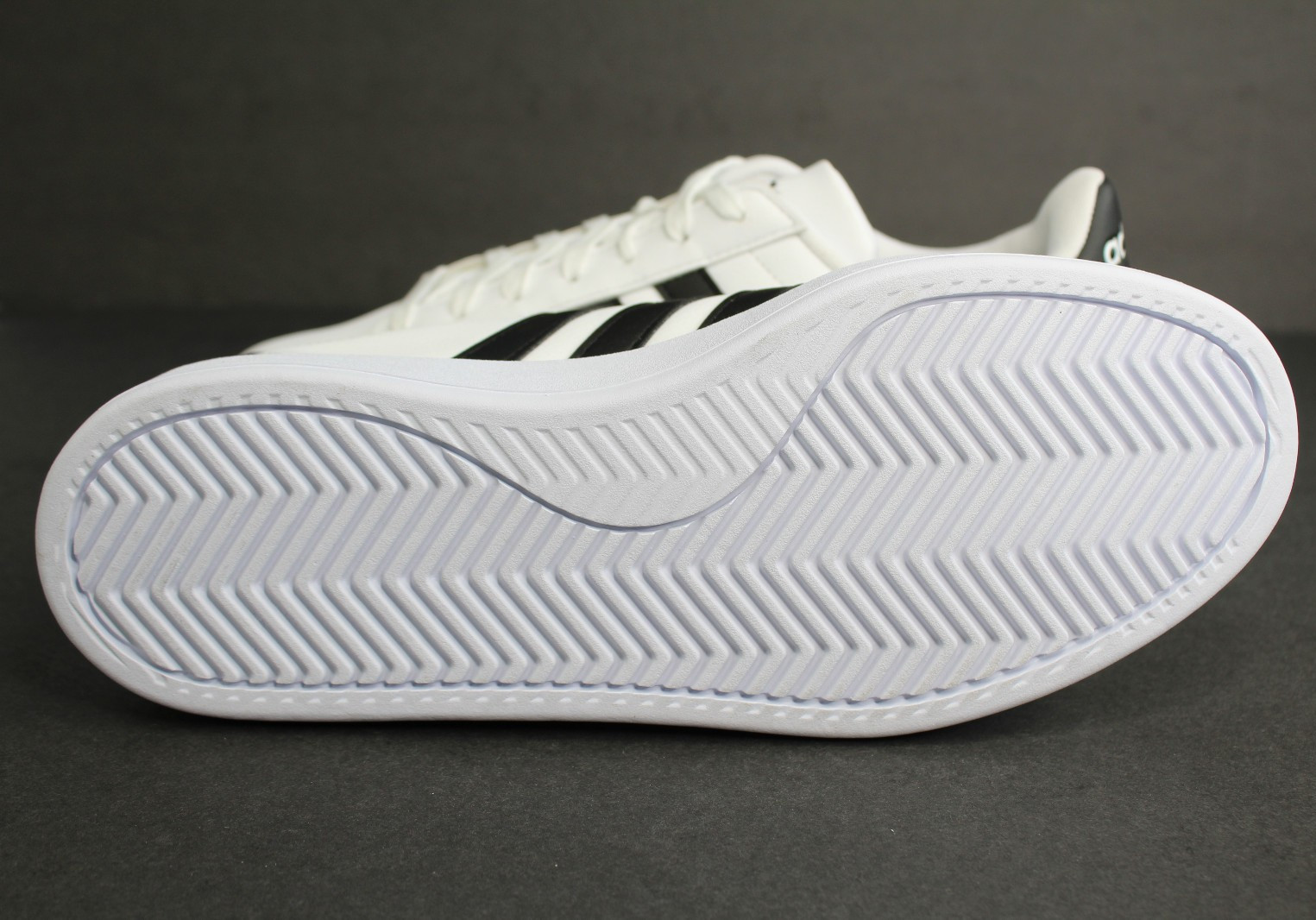 Women’s Size 9.5 Adidas Grand Court 2.0 White and Black Shoes GW9214