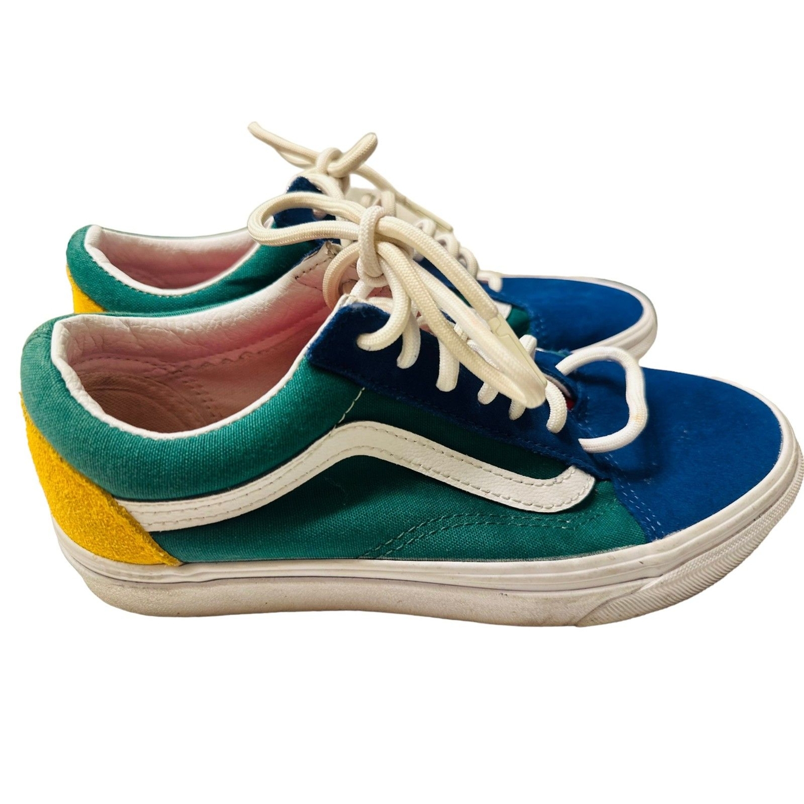 Vans Unisex Off The Wall 500714 Multicolor Casual Sneakers Size M5 W 6.5