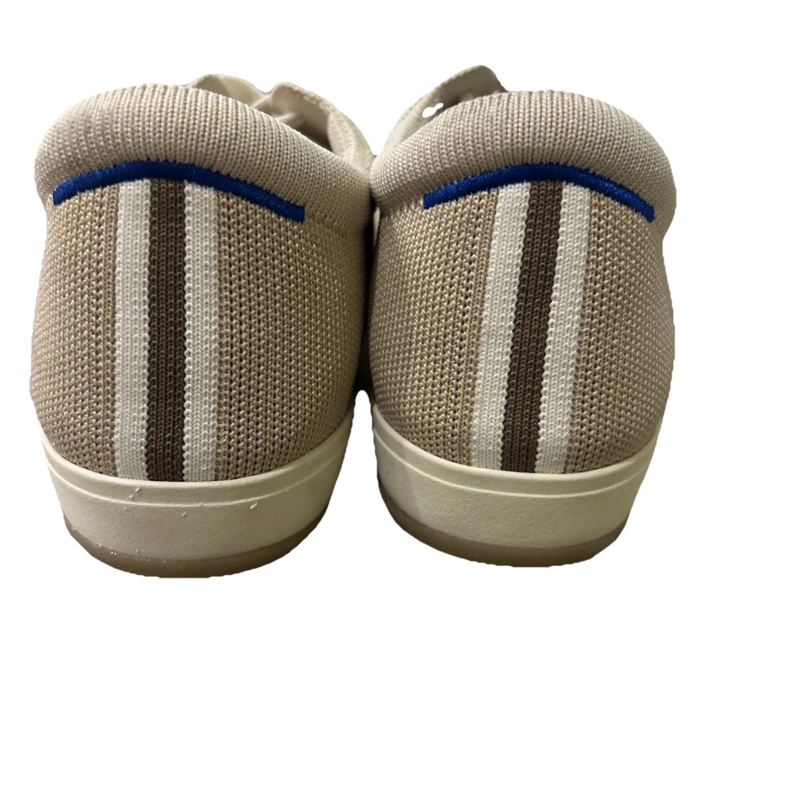 Rothy’s The Lace Up Washable Mesh Sneaker Beige Women’s 10 Casual Comfort