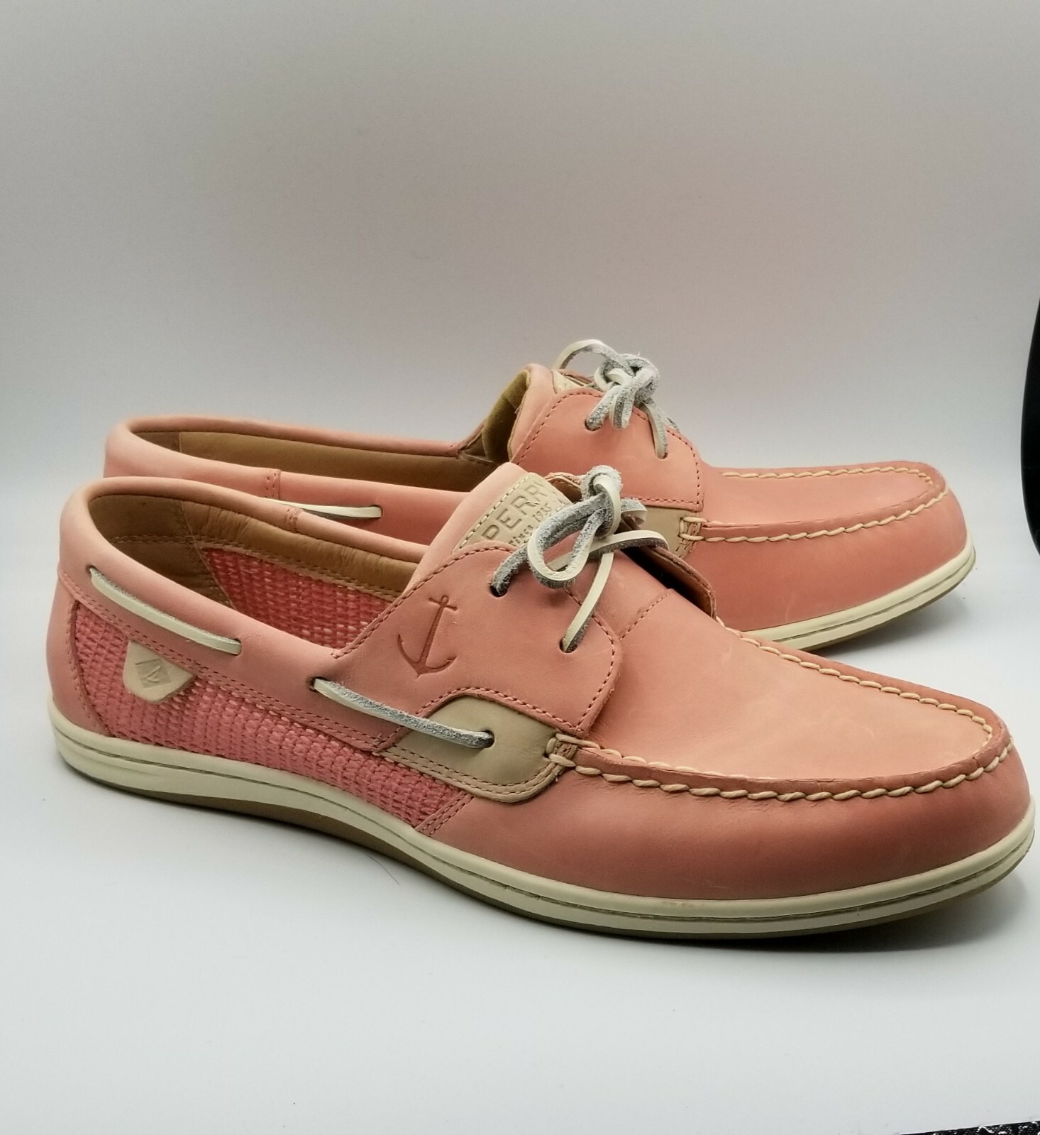 Sperry Koifish Mesh Boat Shoe Pink Women’s Red Size 12 M