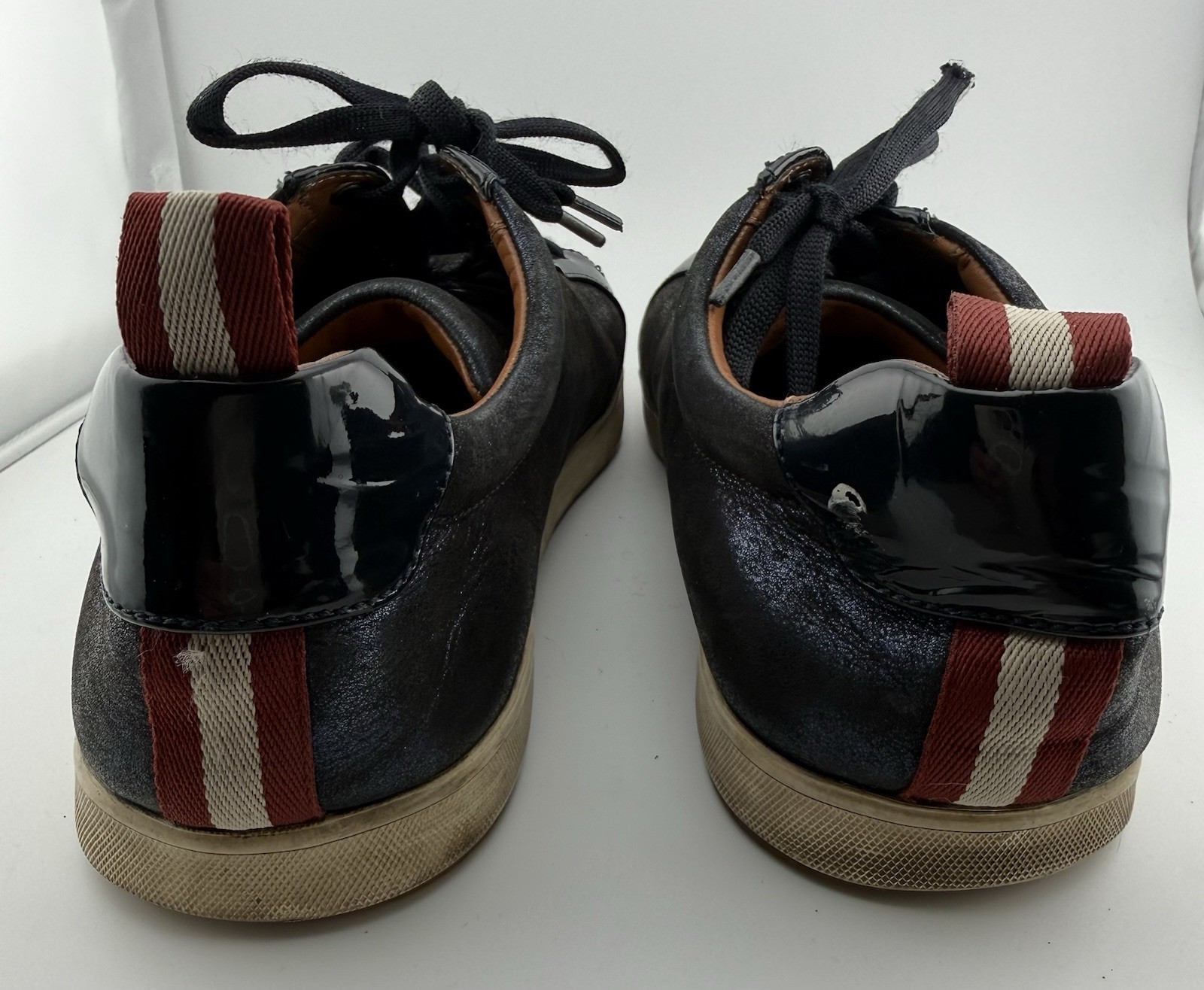 Bally Janette Black Leather Sneaker Women’s US 9M, EU 39.5