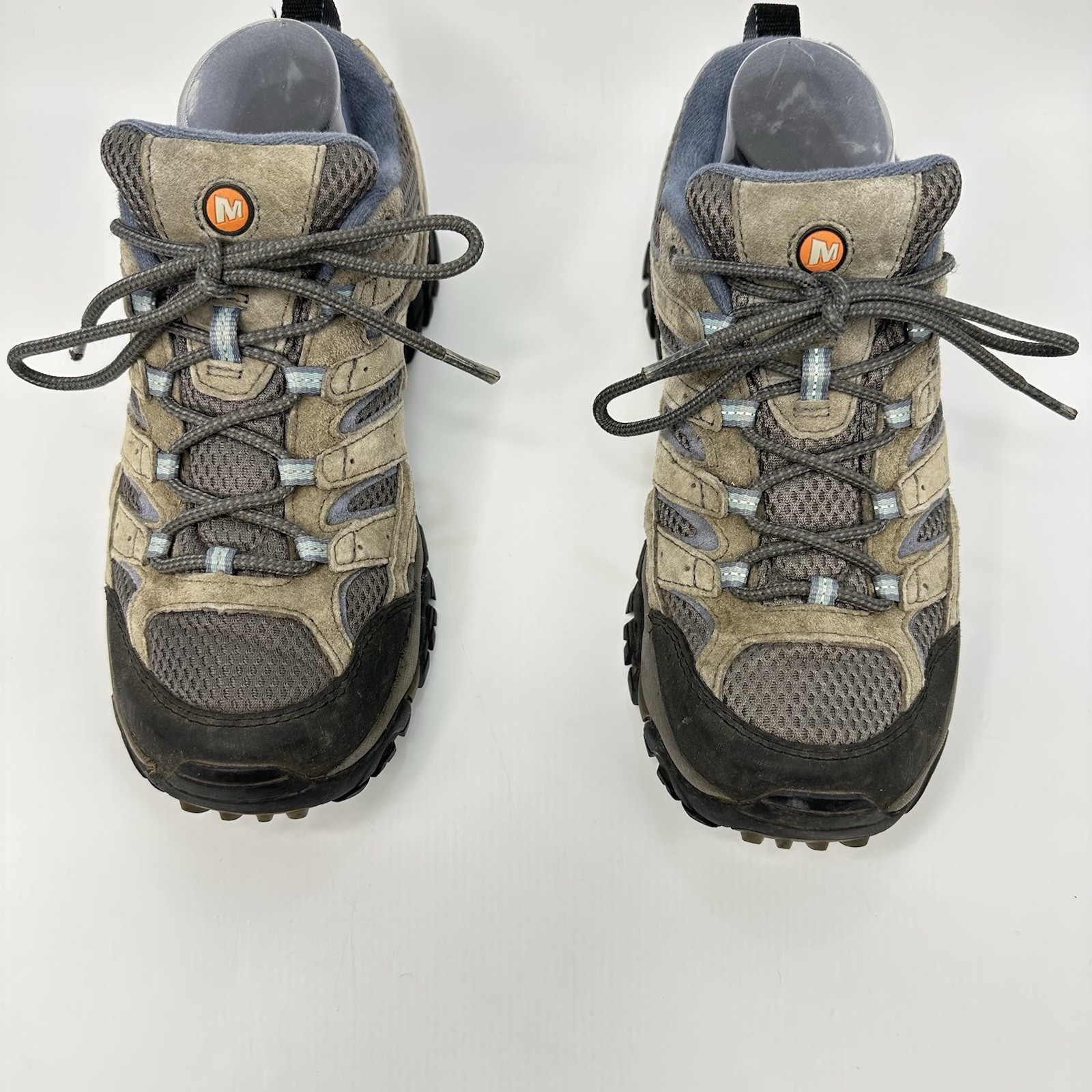 Merrell Moab 2 Women 8.5 W Granite Gray Waterproof Vibram Hiking Shoe