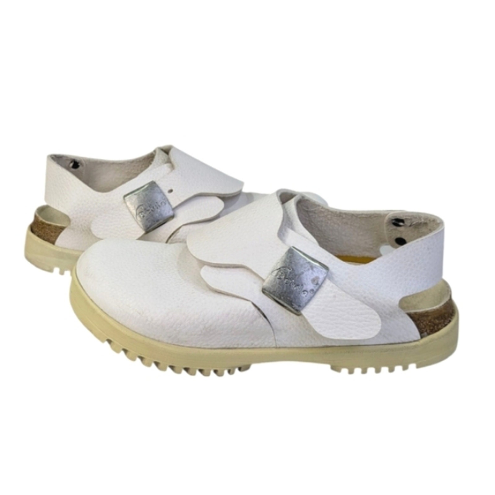 Betula Birkenstock Monk Strap Clogs Size 37 L6 S3551