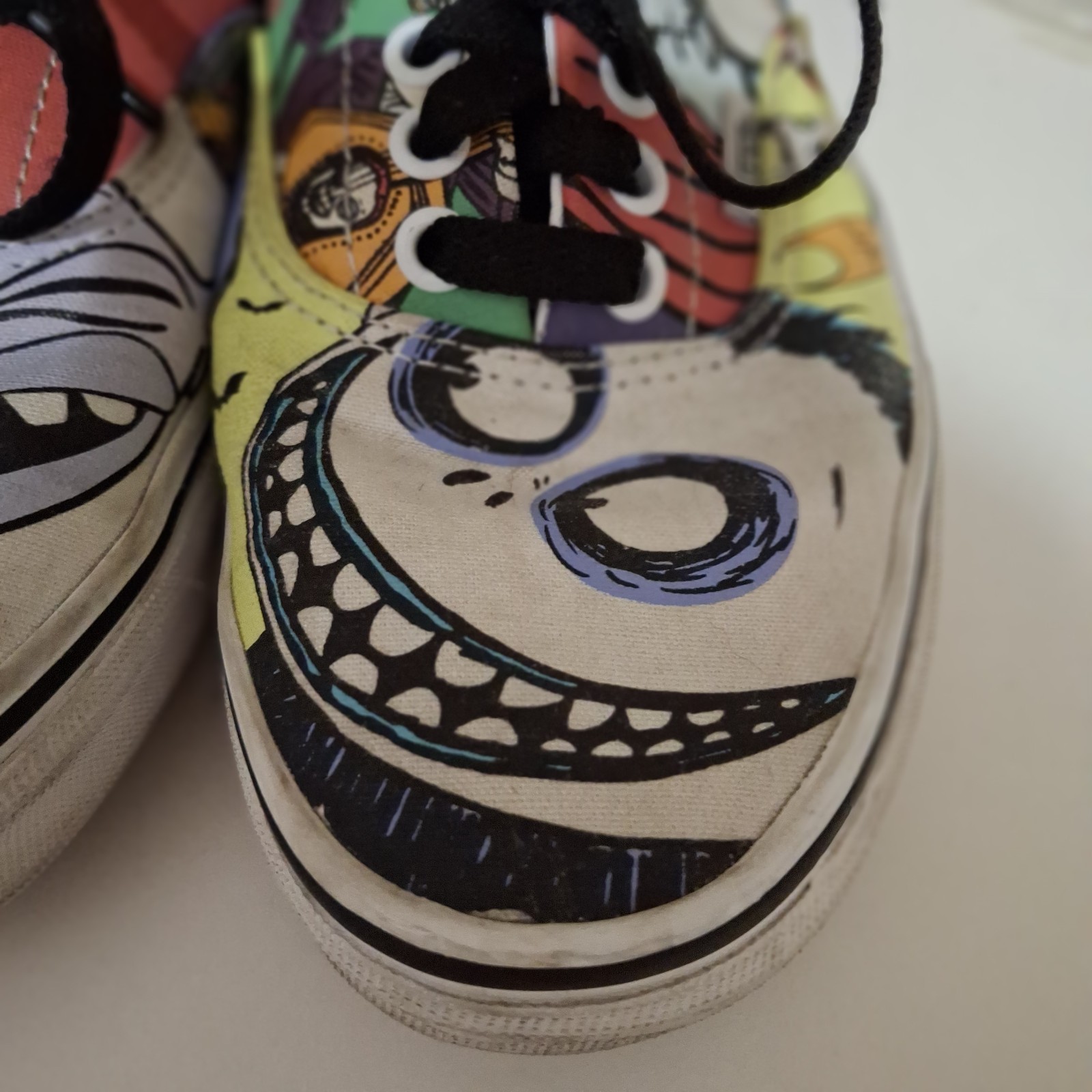 VANS Disney Nightmare Before Christmas Halloweentown Sneaker Shoes Womens 8.5