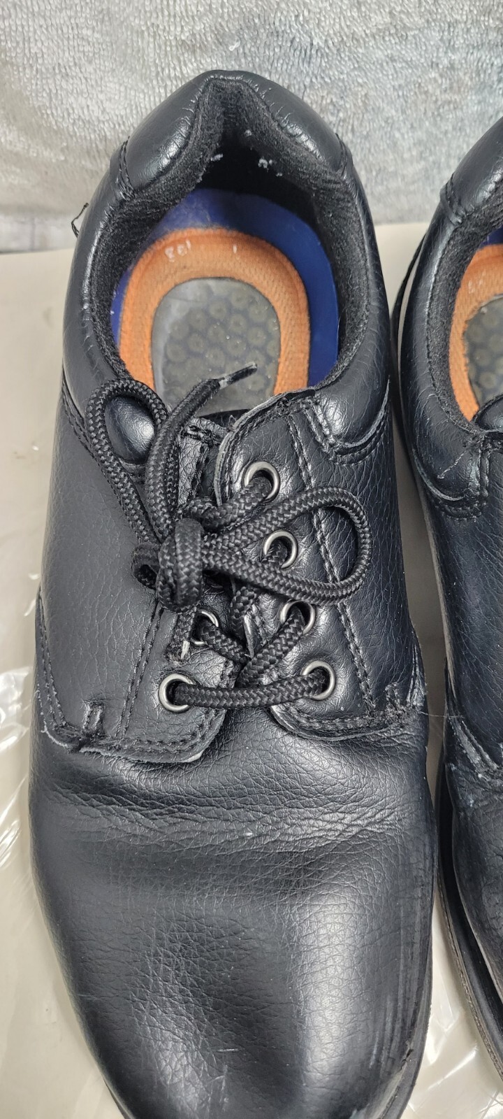 Dr. Scholls Size U.S. 7.5 Careers Ladies Black Tie Up Shoes