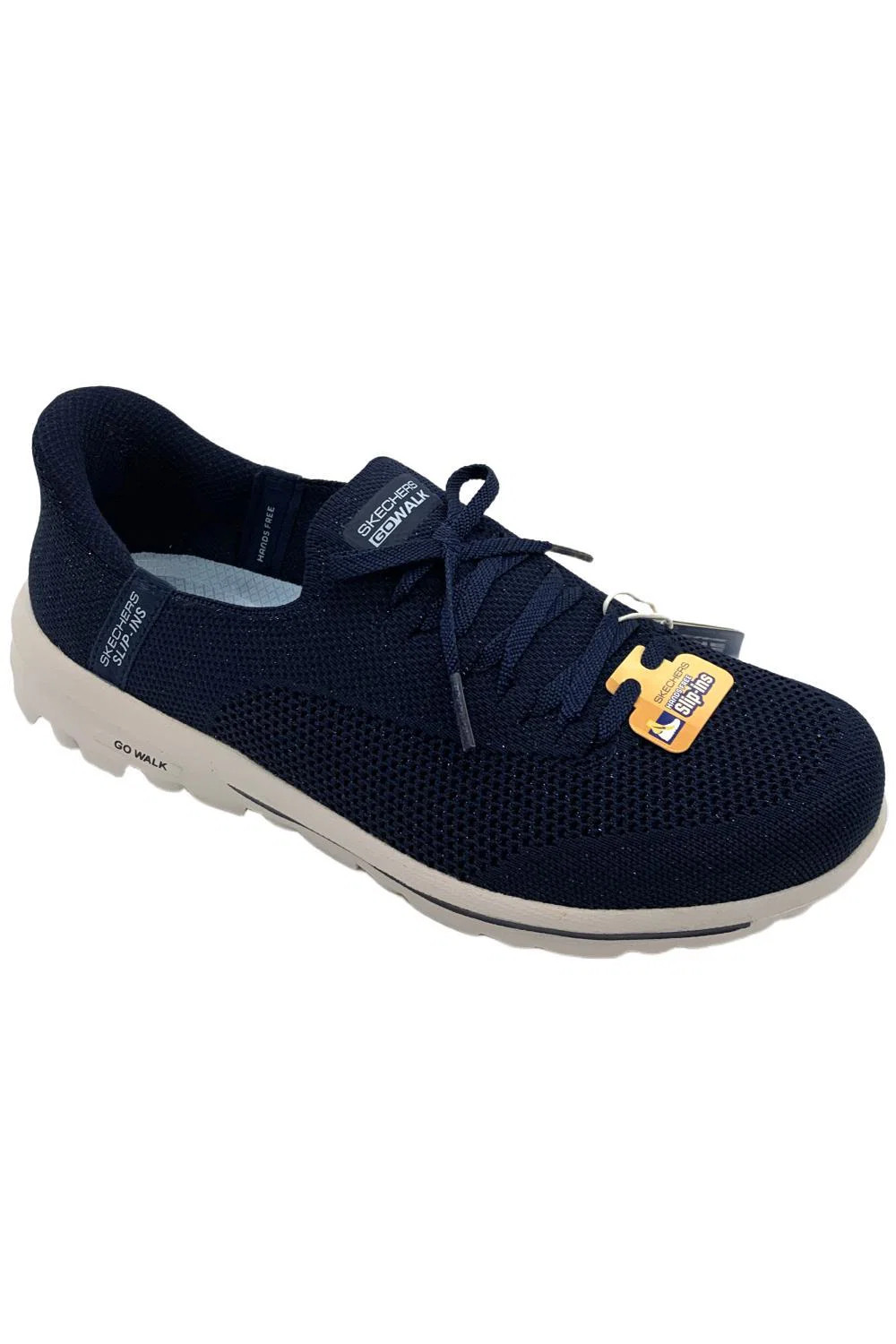 Skechers Women’s Slip-ins GO WALK Travel Vegan Washable Shoes Navy
