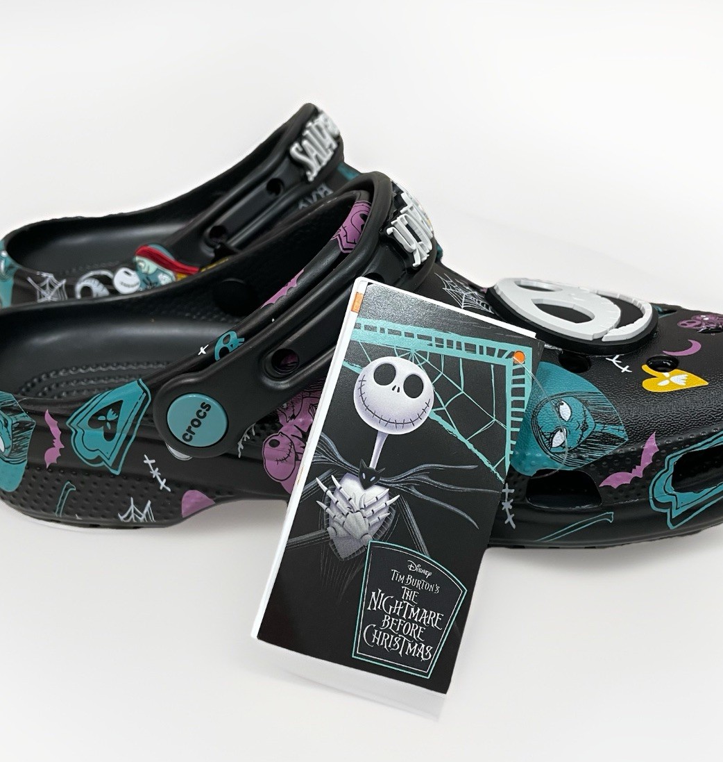 Tim Burton’s The Nightmare Before Christmas Jack Sally Classic Clog M5/W7 New