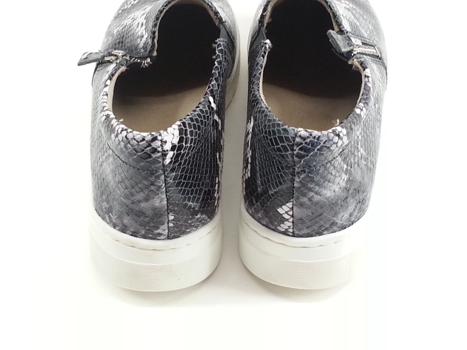 NEW NWT Naturalizer Hawthorn Shoes US 9M Black Reptile Snake Pattern