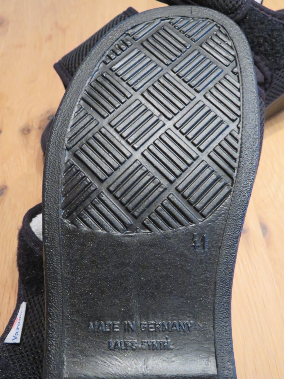 Hook and Loop sandal size 40 41 special shoe Varomed Hook and Loop washable 58892 New