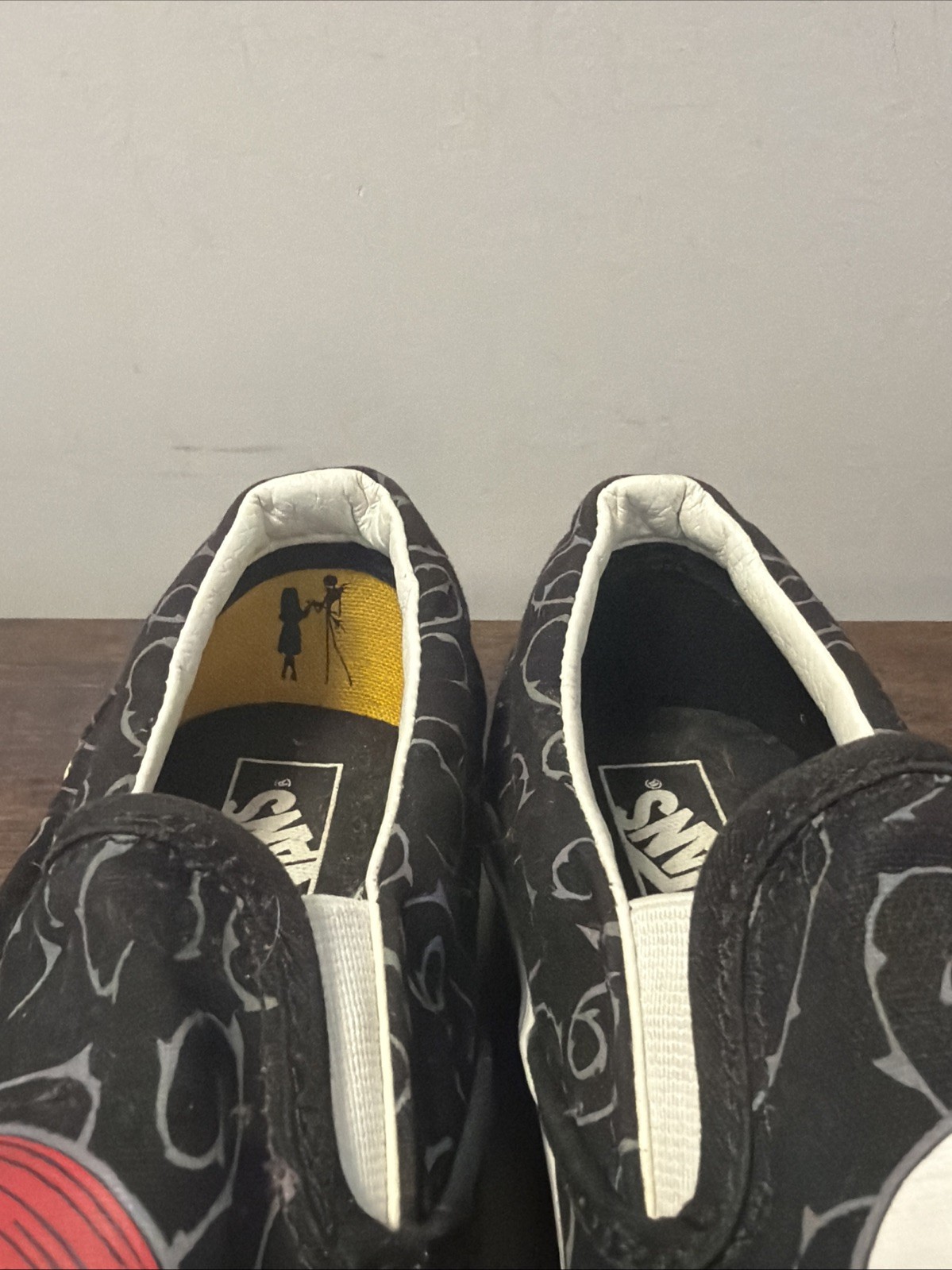 VANS Nightmare Before Christmas Women’s Size 8, Jack & Sally Slip-On Shoes